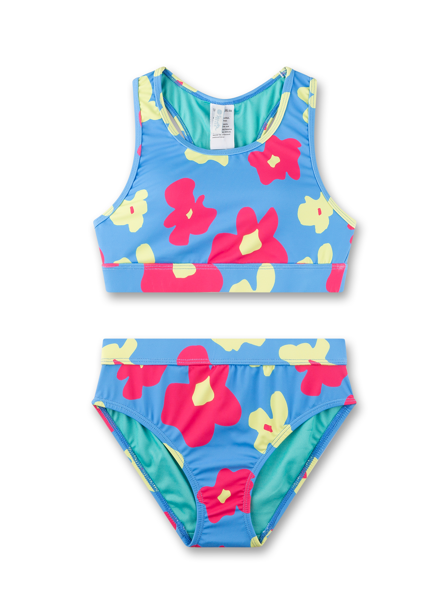 Mädchen-Bikini blau