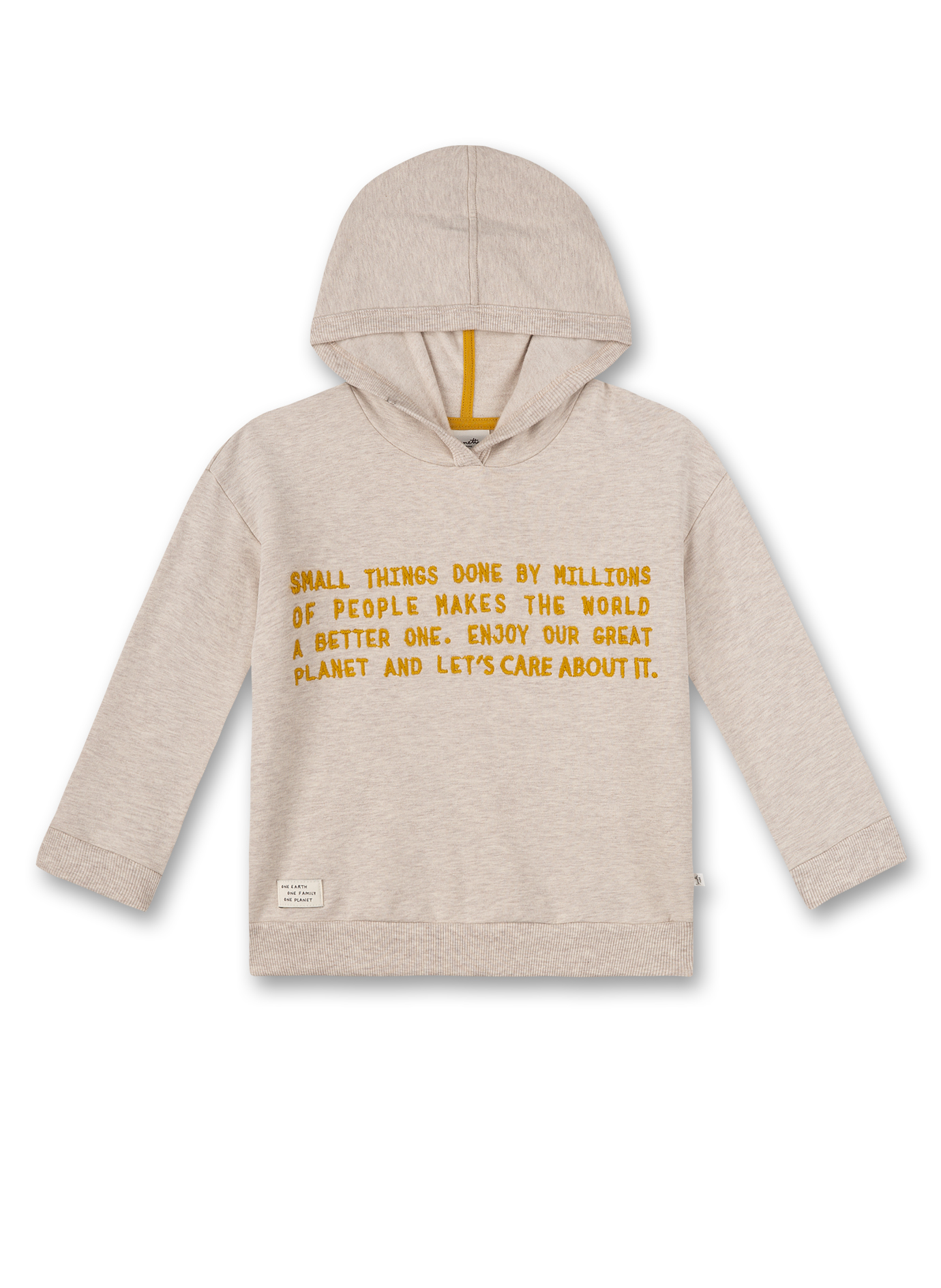 Jungen-Sweatshirt Beigemelange