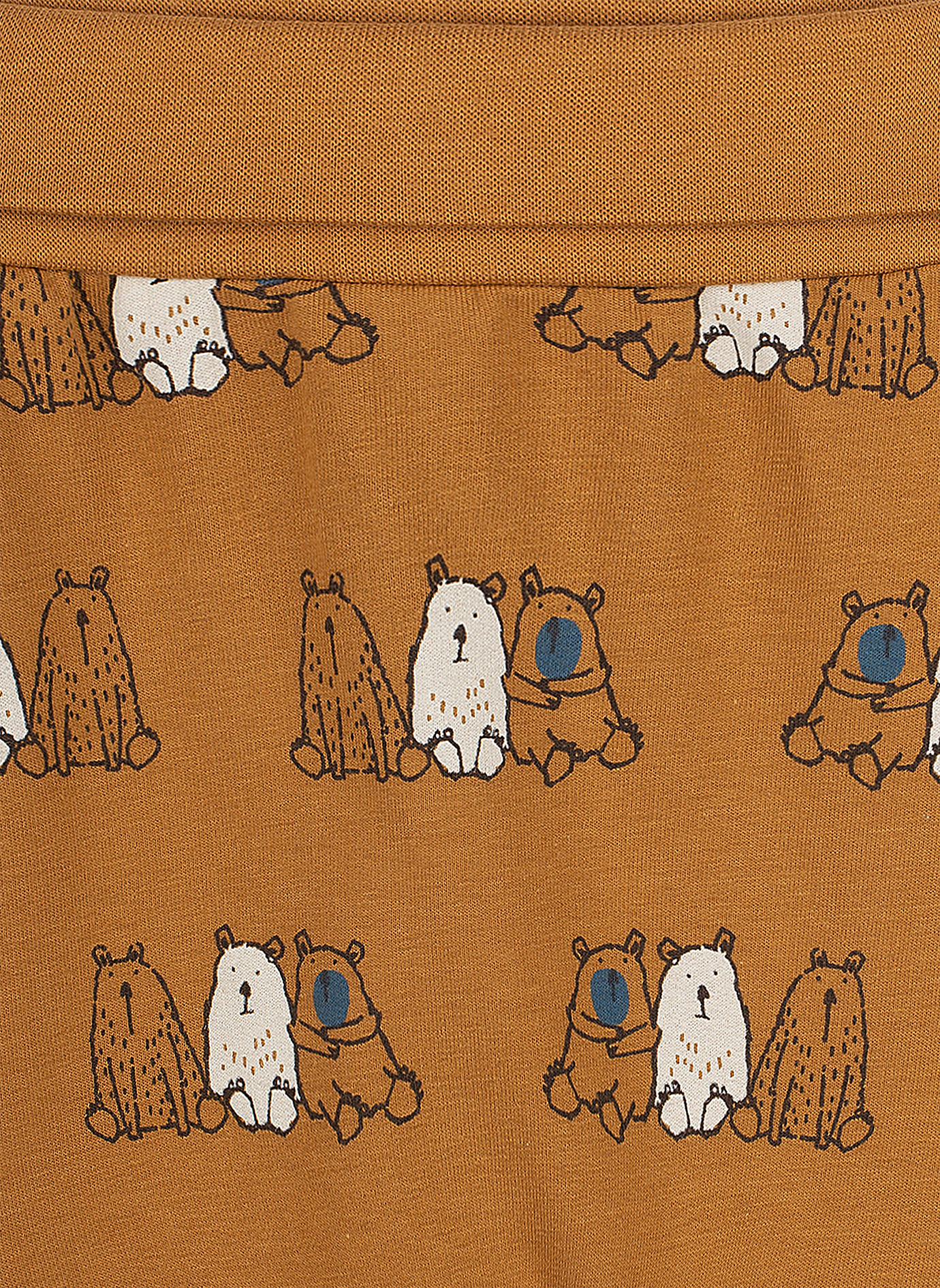 Jungen-Sweathose Braun Happy Bear