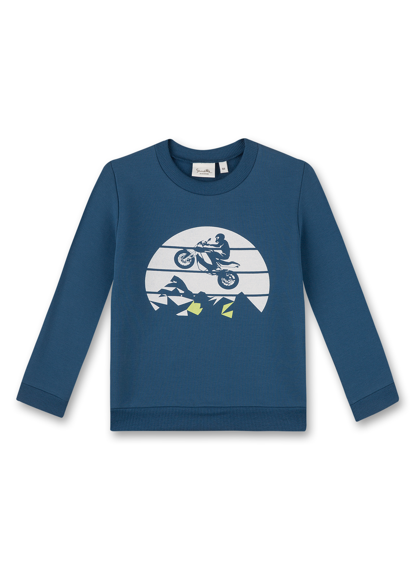 Jungen-Sweatshirt Blau
