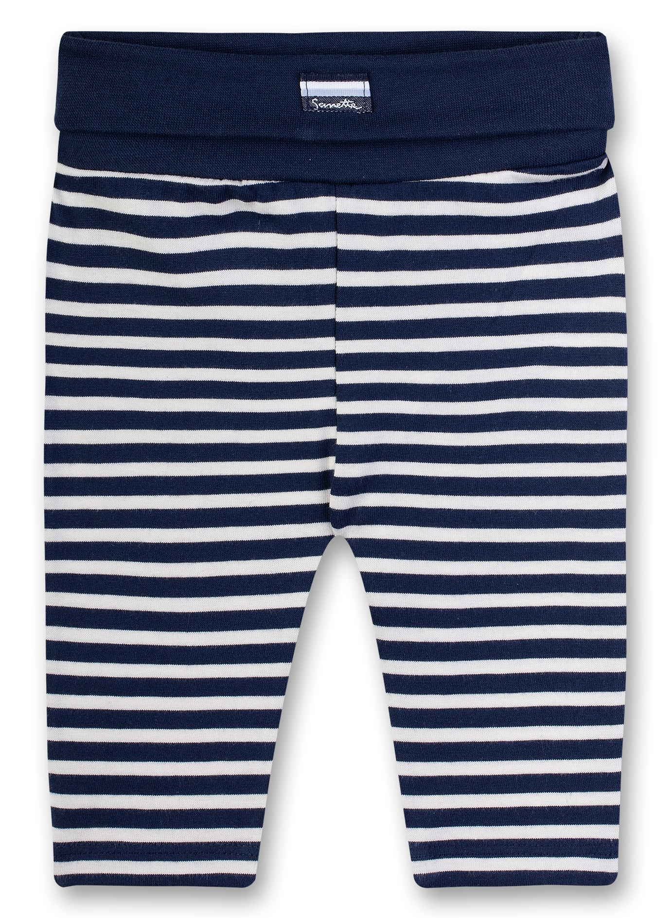 Jungen-Hose Blau-geringelt