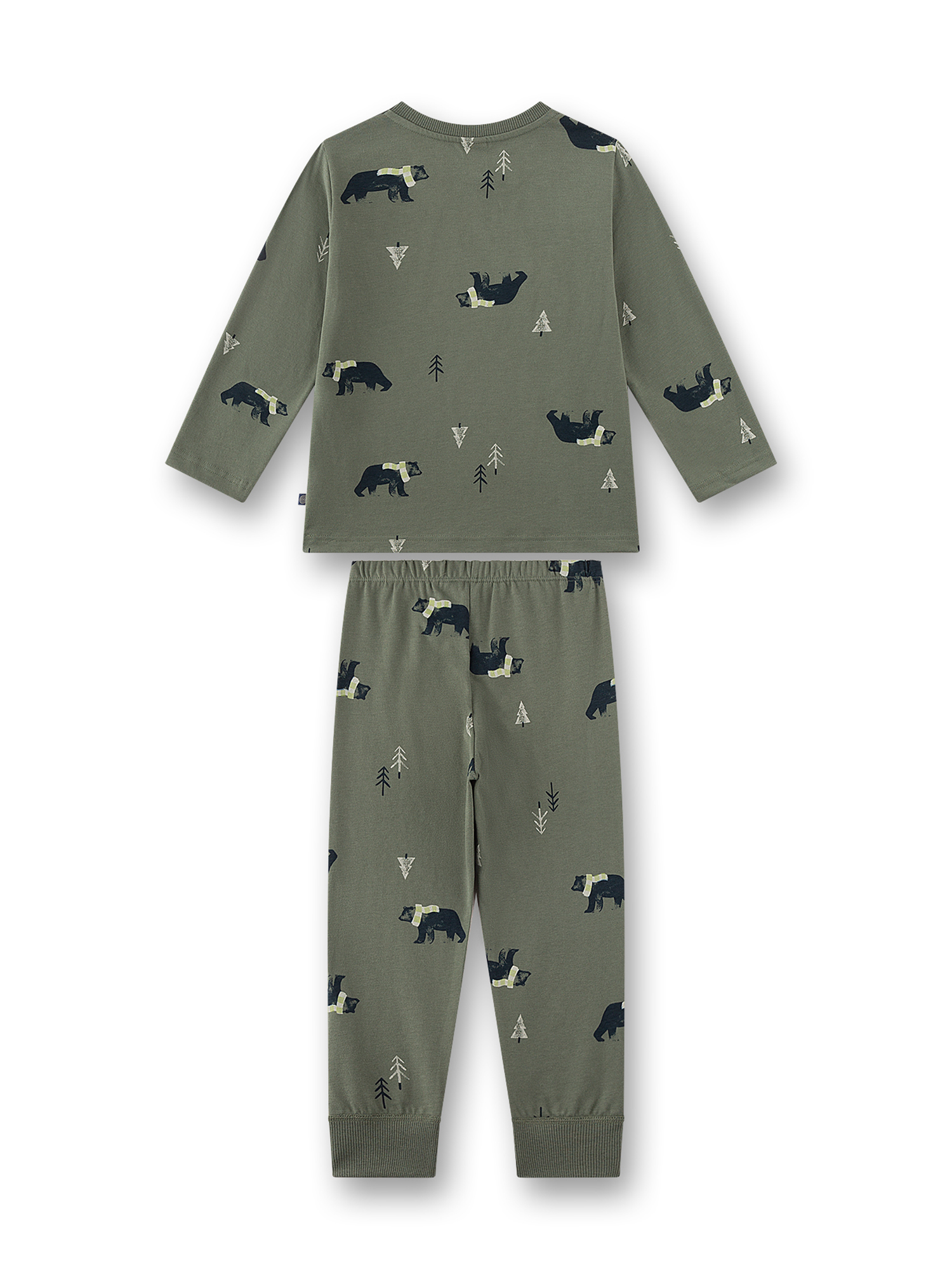 Pyjama, Hemd, Lounge Set, Alloverprint, Tiermotiv