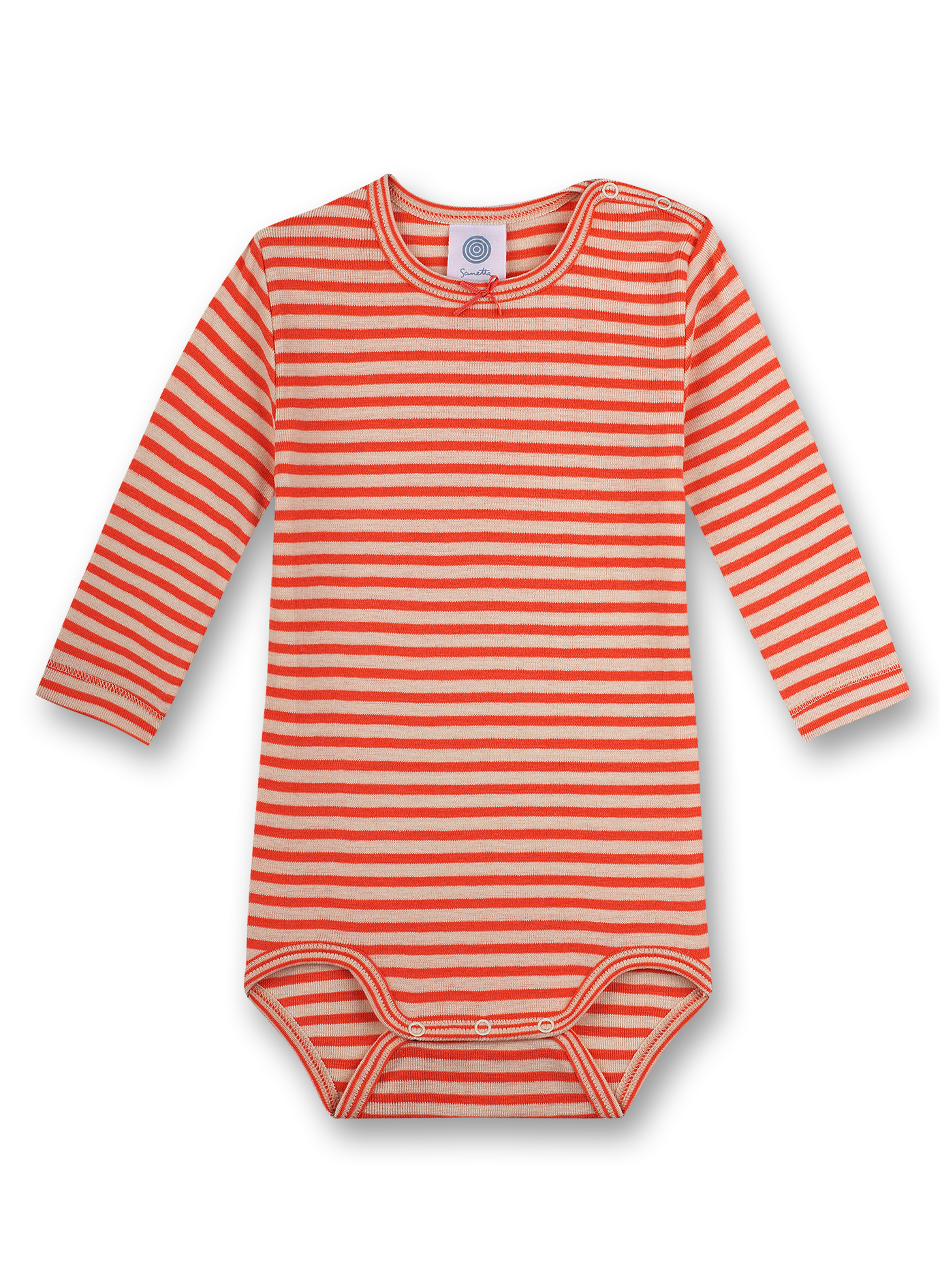 Body langarm Orange Ringel Cockatoo