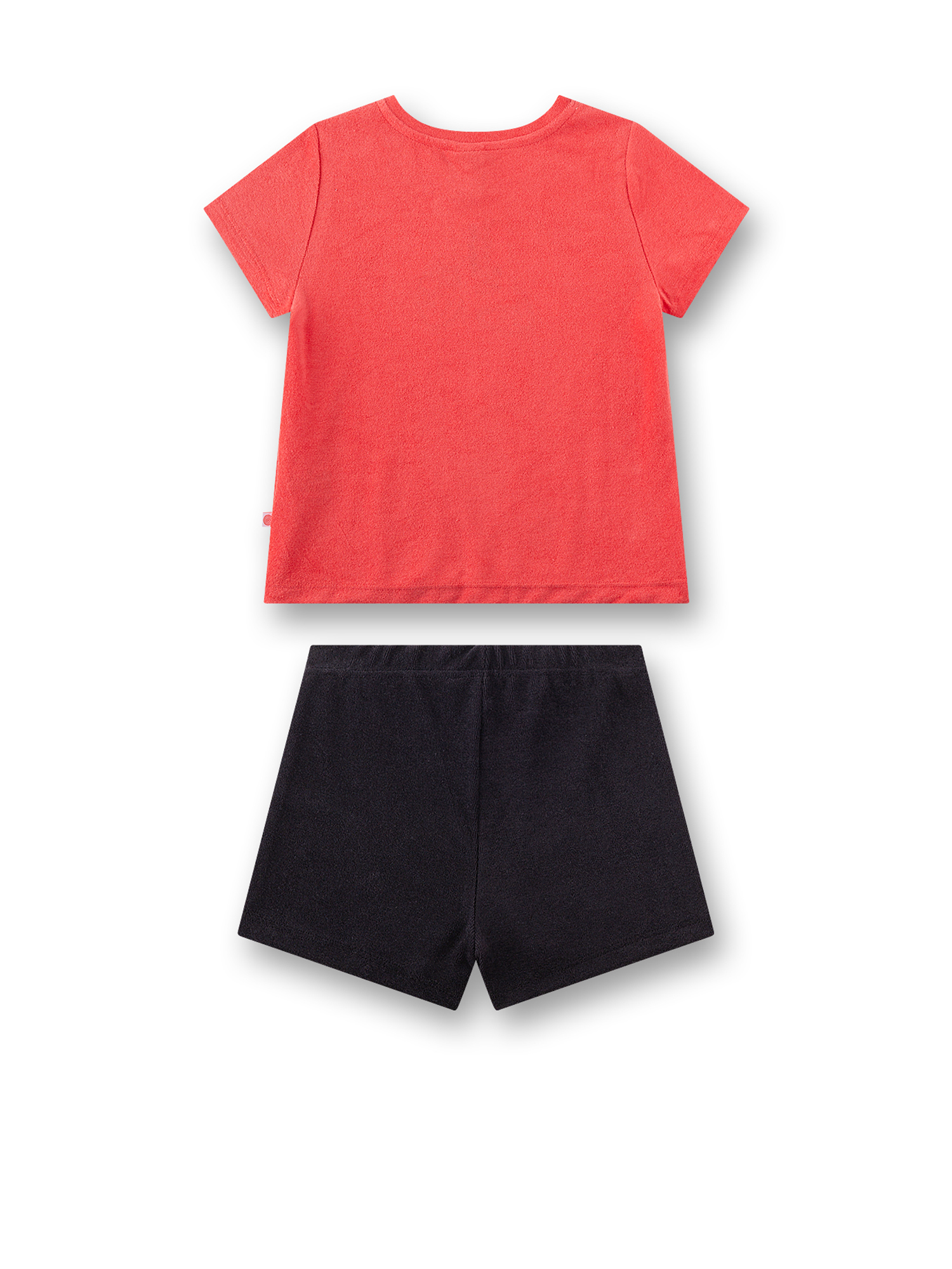 T-Shirt, Kurzarm, Rosa, Shorts, Set