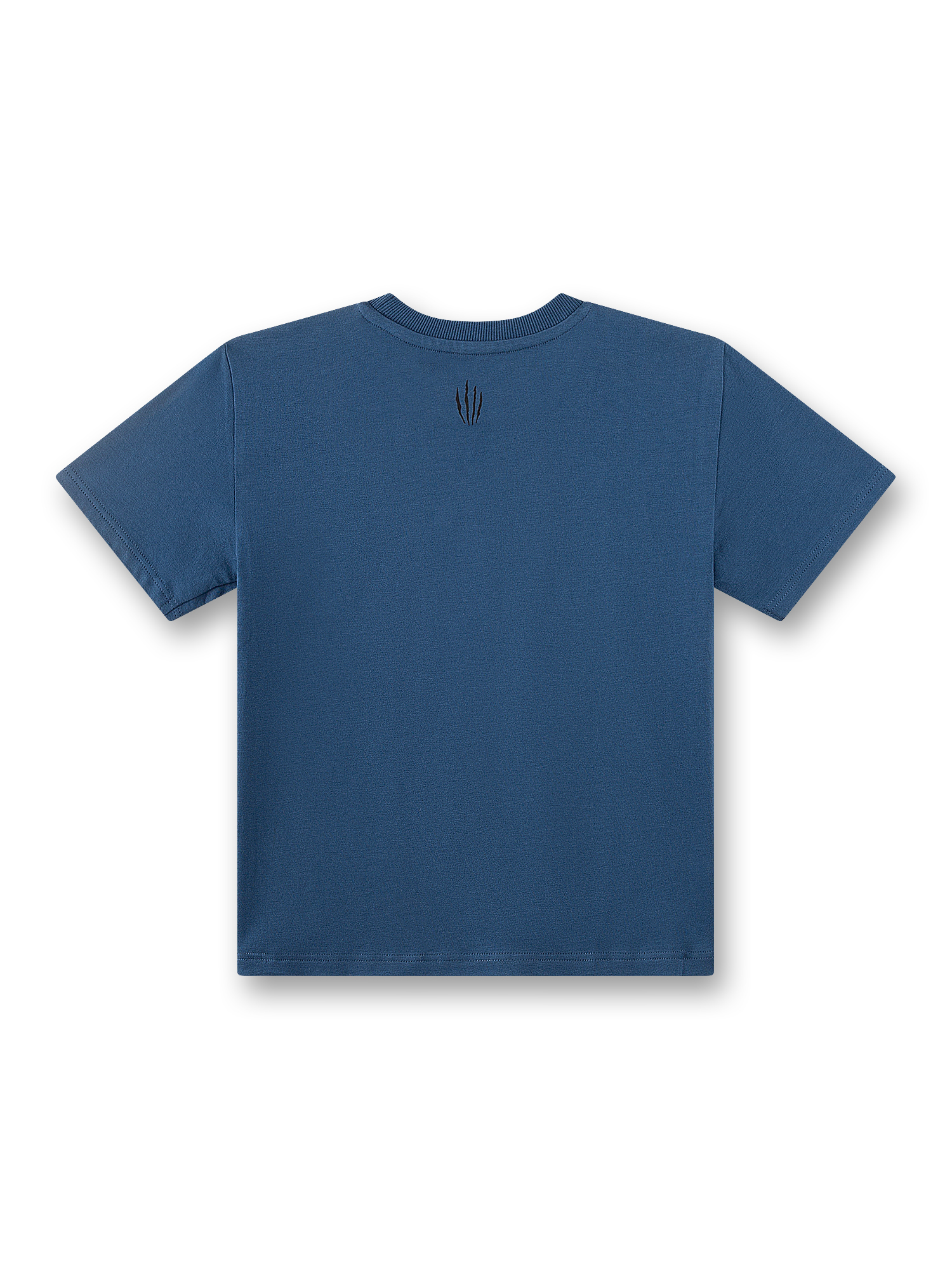 T-Shirt, Kurzarm, Blau, Casualwear, Rückenseite Logo