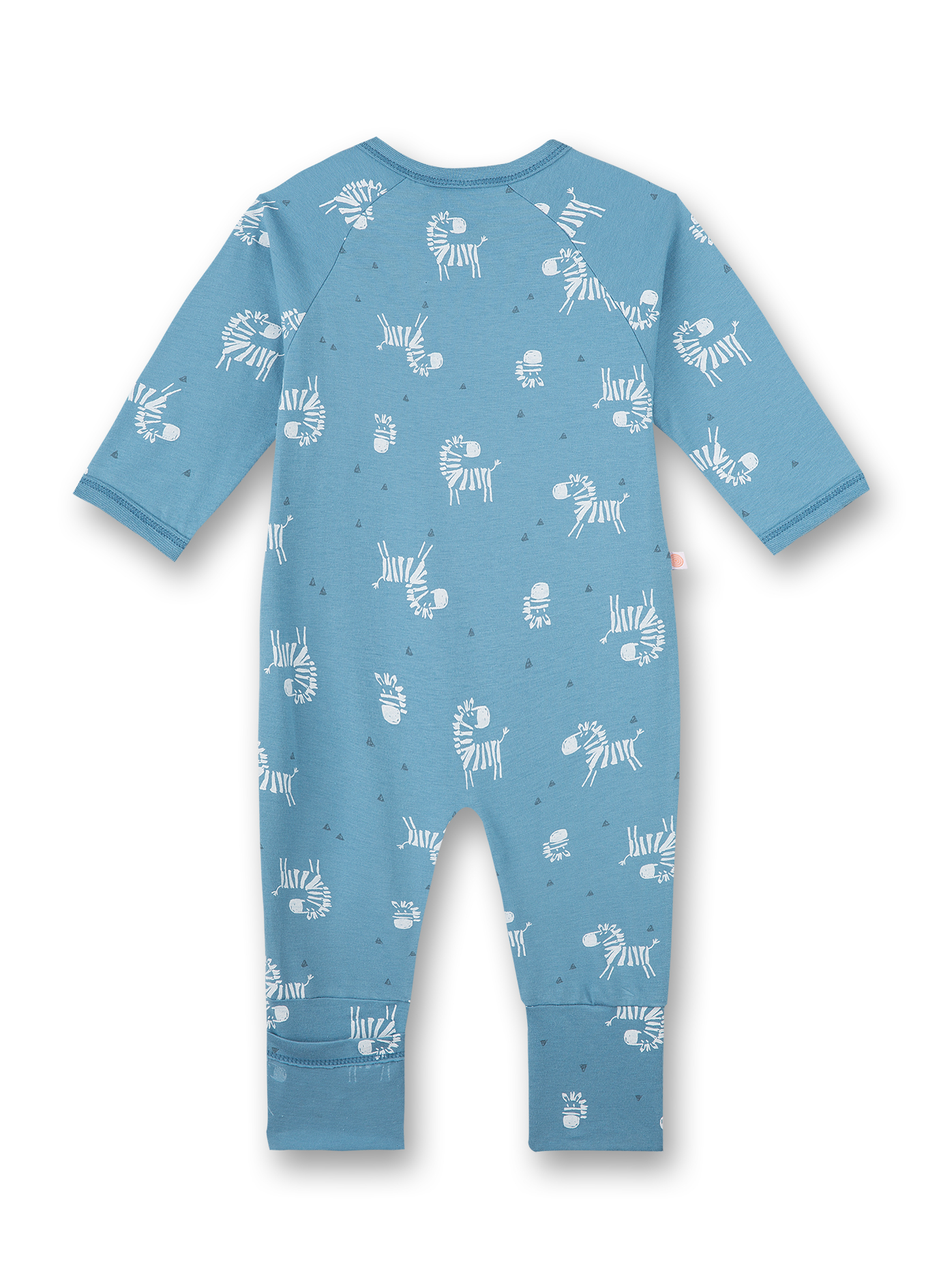 Jungen-Overall Blau Zebra