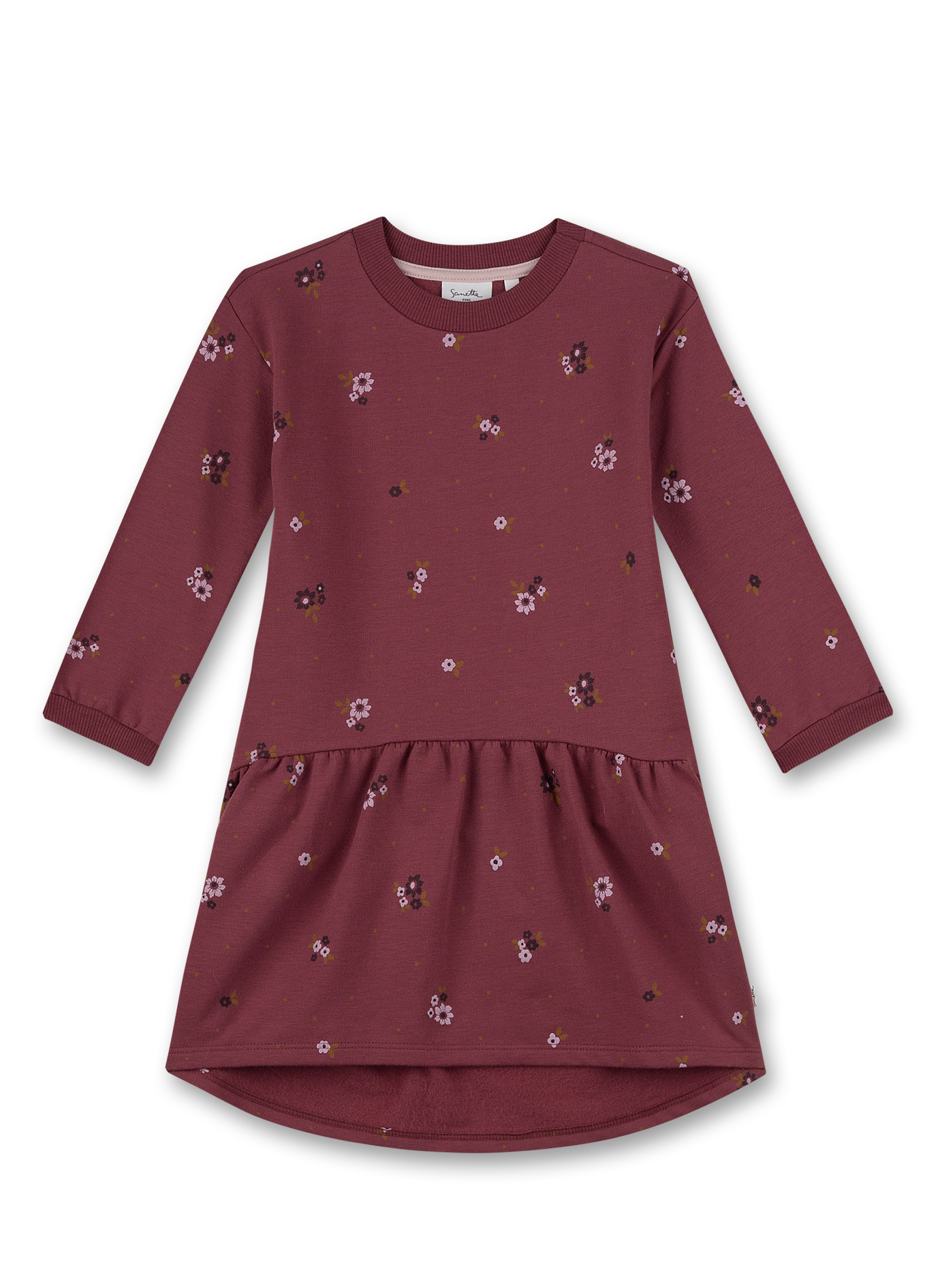 Mädchen-Sweatkleid Rosa