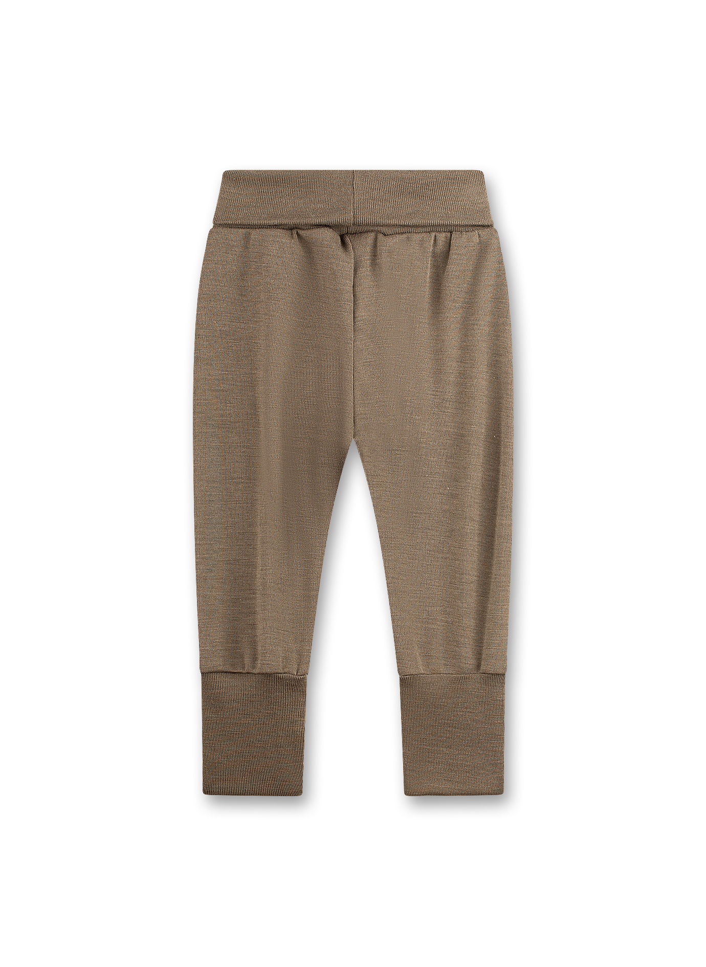 Hose, Jogginghose, Beige, Knit, Elastischer Bund