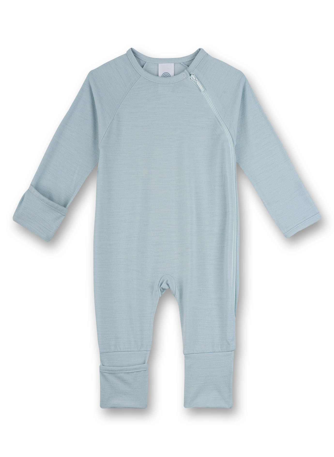 Jungen-Overall Hellblau aus Wolle