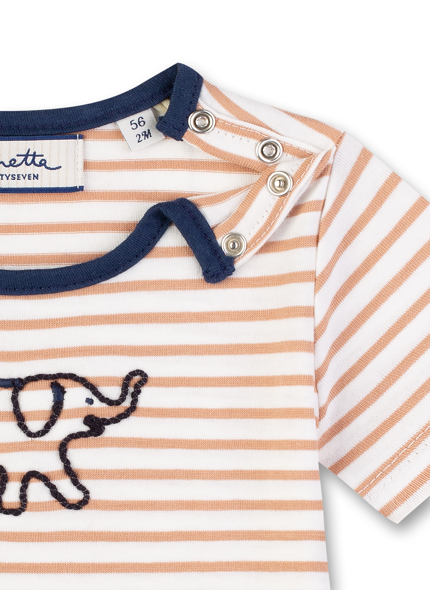 Jungen T-Shirt Off White Smart Elephant