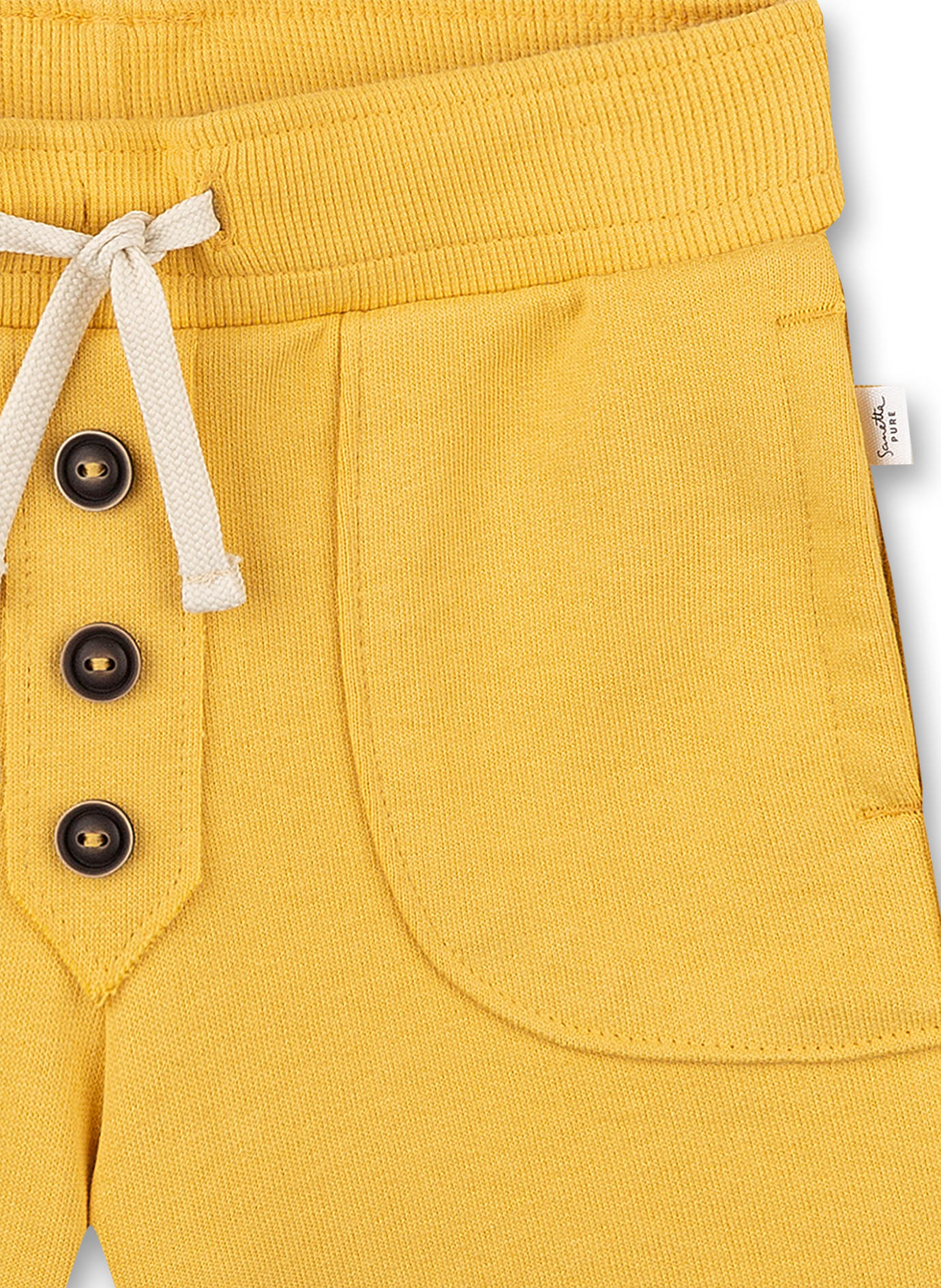 Jungen-Shorts Gelb