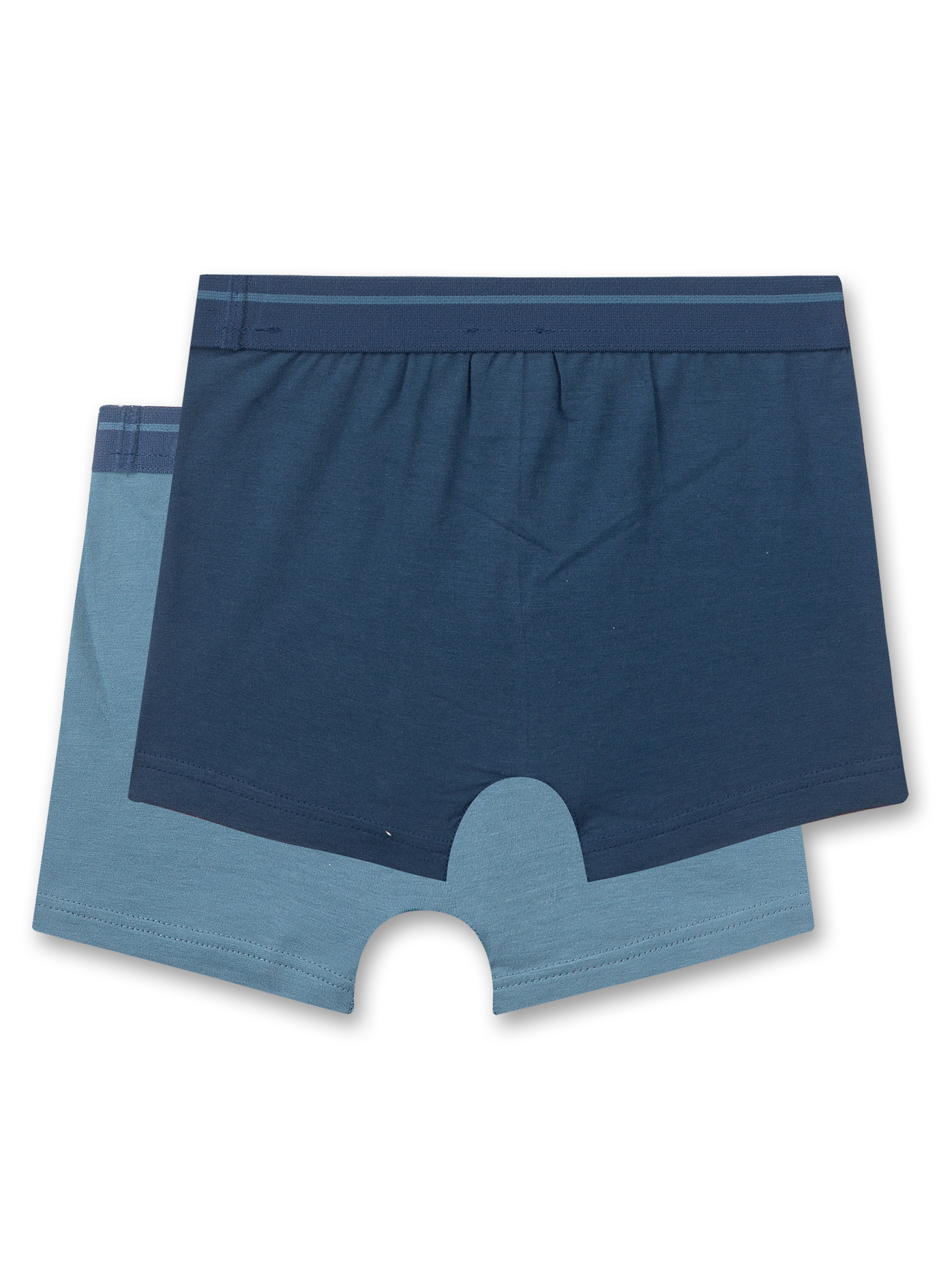 Jungen-Hipshorts (Doppelpack) Blau