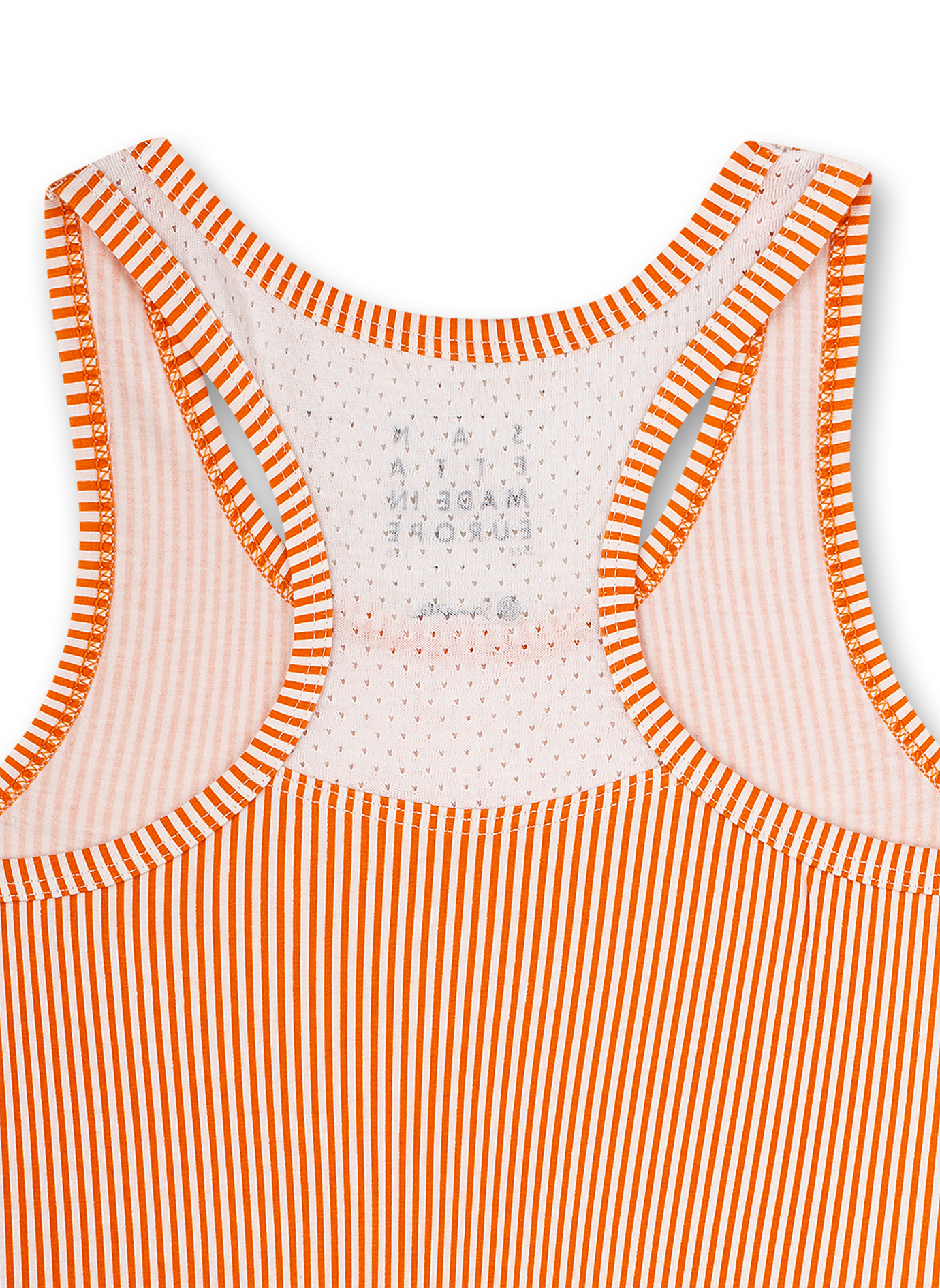 Mädchen-Unterhemd Orange Athleisure Workout