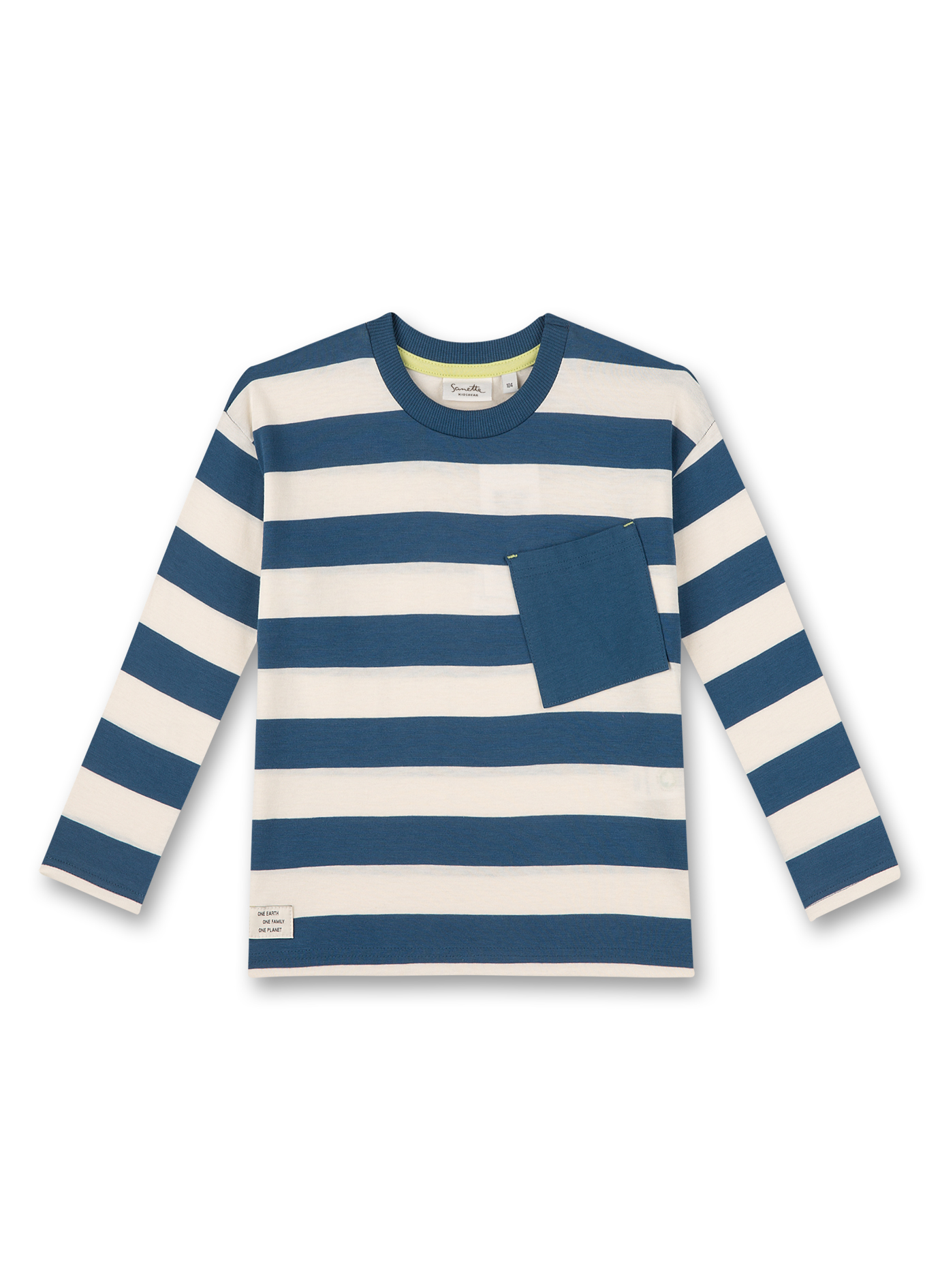Jungen-Shirt langarm Blau