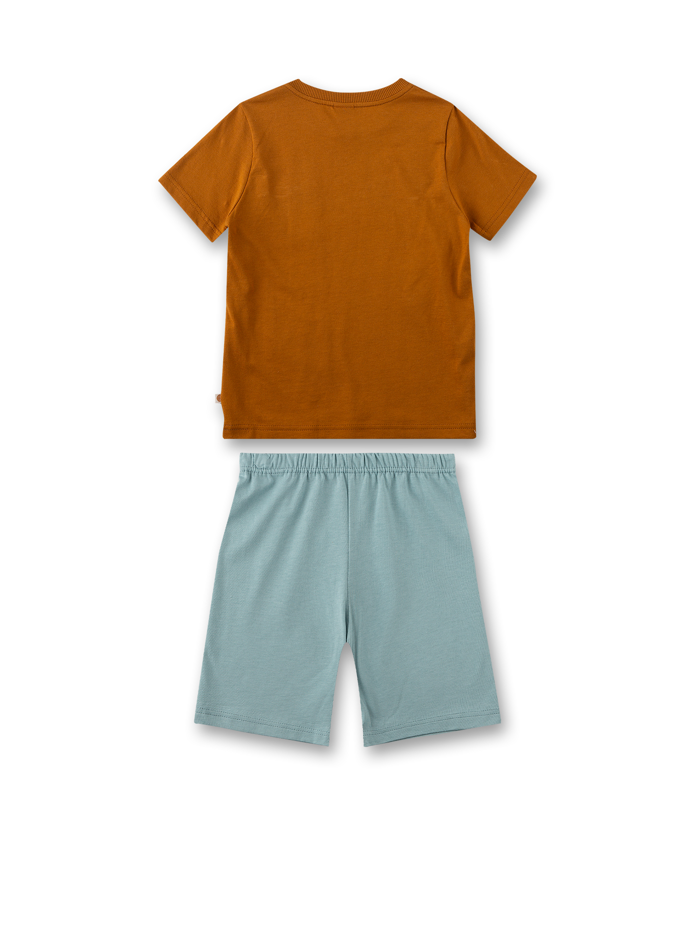 Jungen-Schlafanzug kurz Braun
