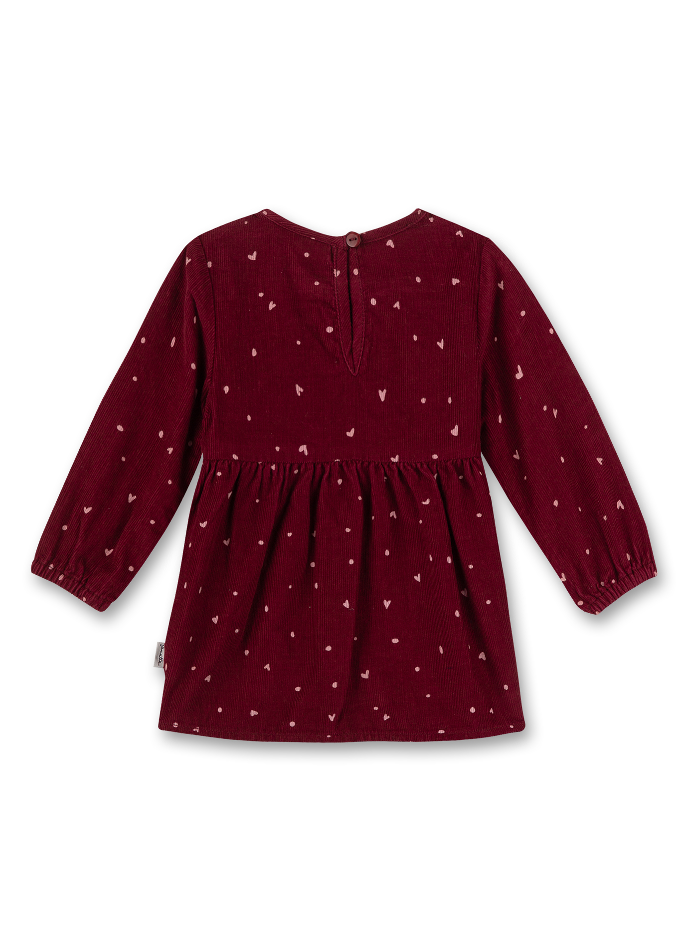Mädchen-Sweatkleid Rot Little Birdie