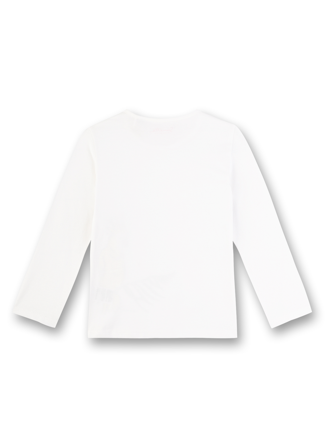 Mädchen-Shirt langarm Off White Wild Cat