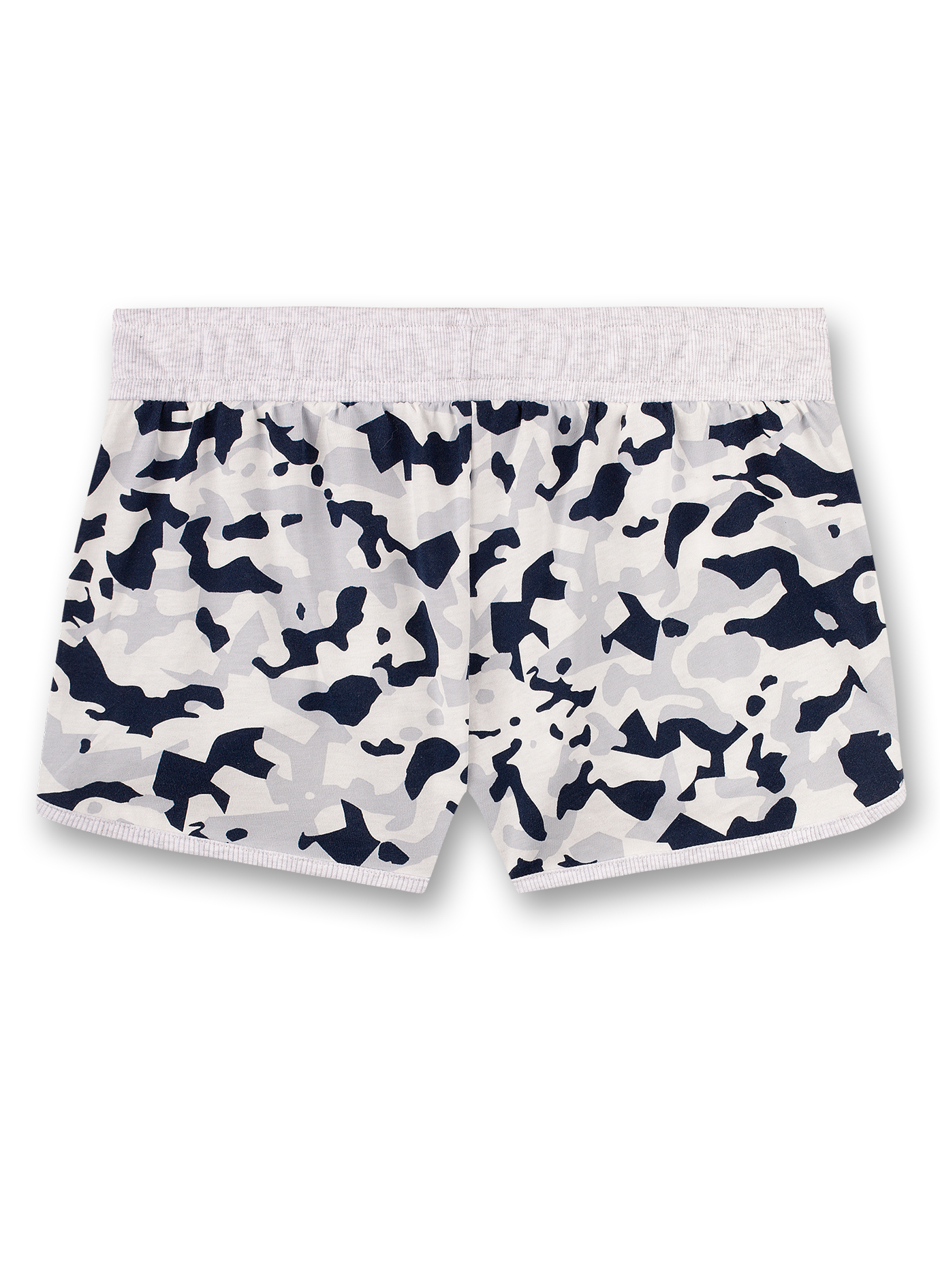 Mädchen-Hose kurz Camouflage Athleisure