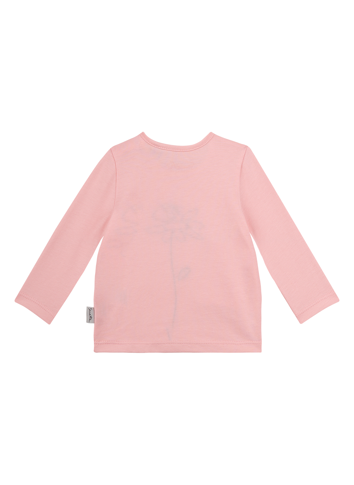 Mädchen-Shirt langarm Rosa Lovely Butterfly