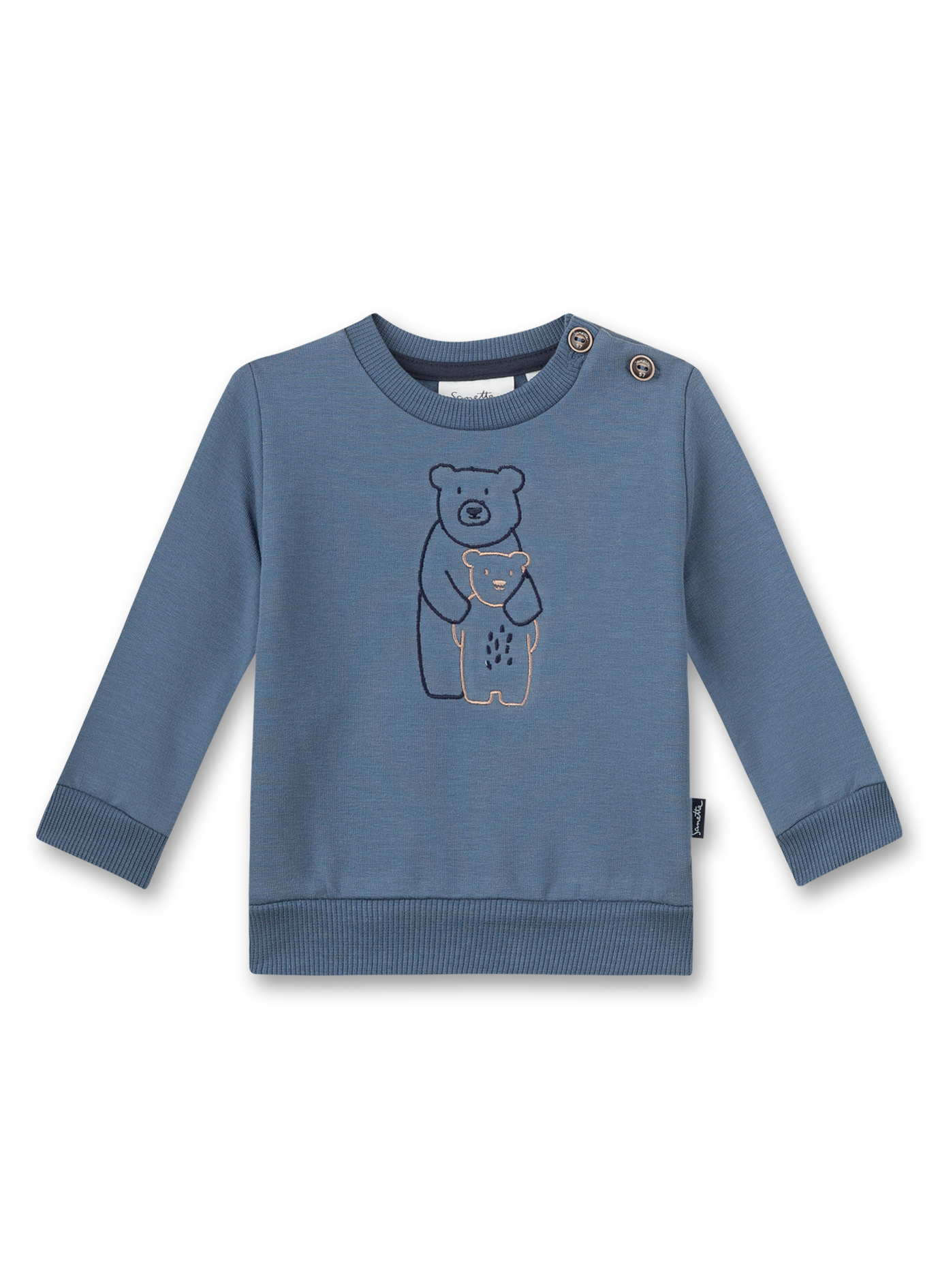 Jungen-Sweatshirt Blau 