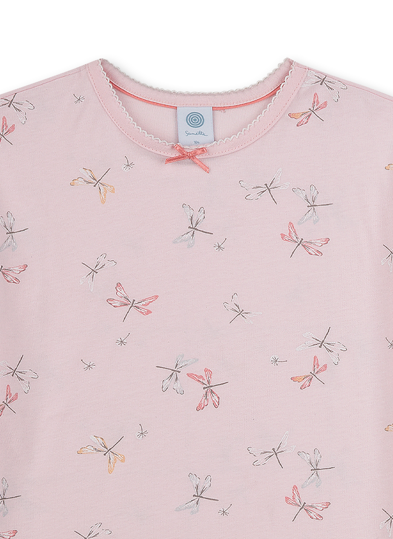 Mädchen-Schlafanzug Rosa Shiny Dragonfly