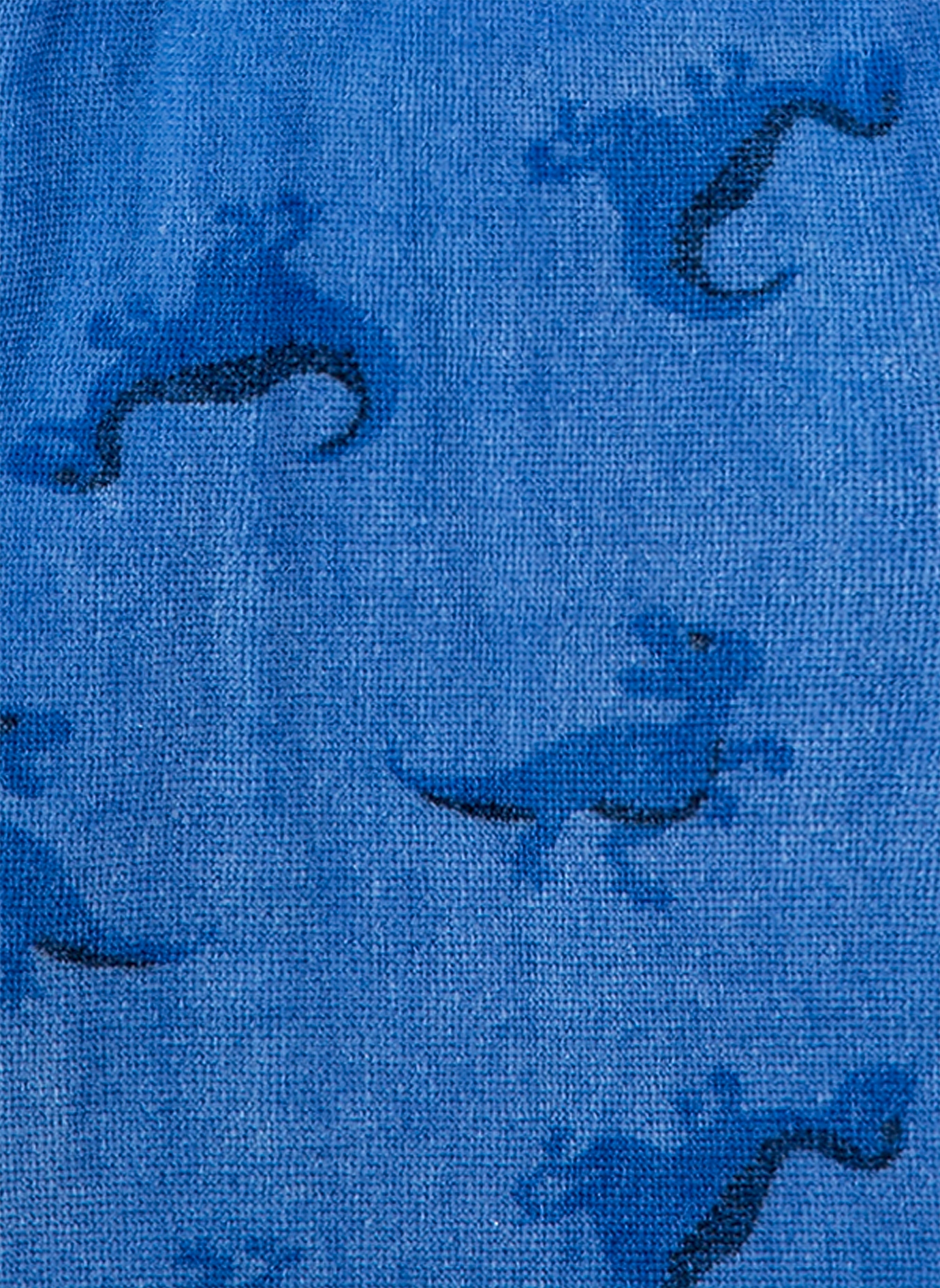 Jungen-Bademantel Blau Dino