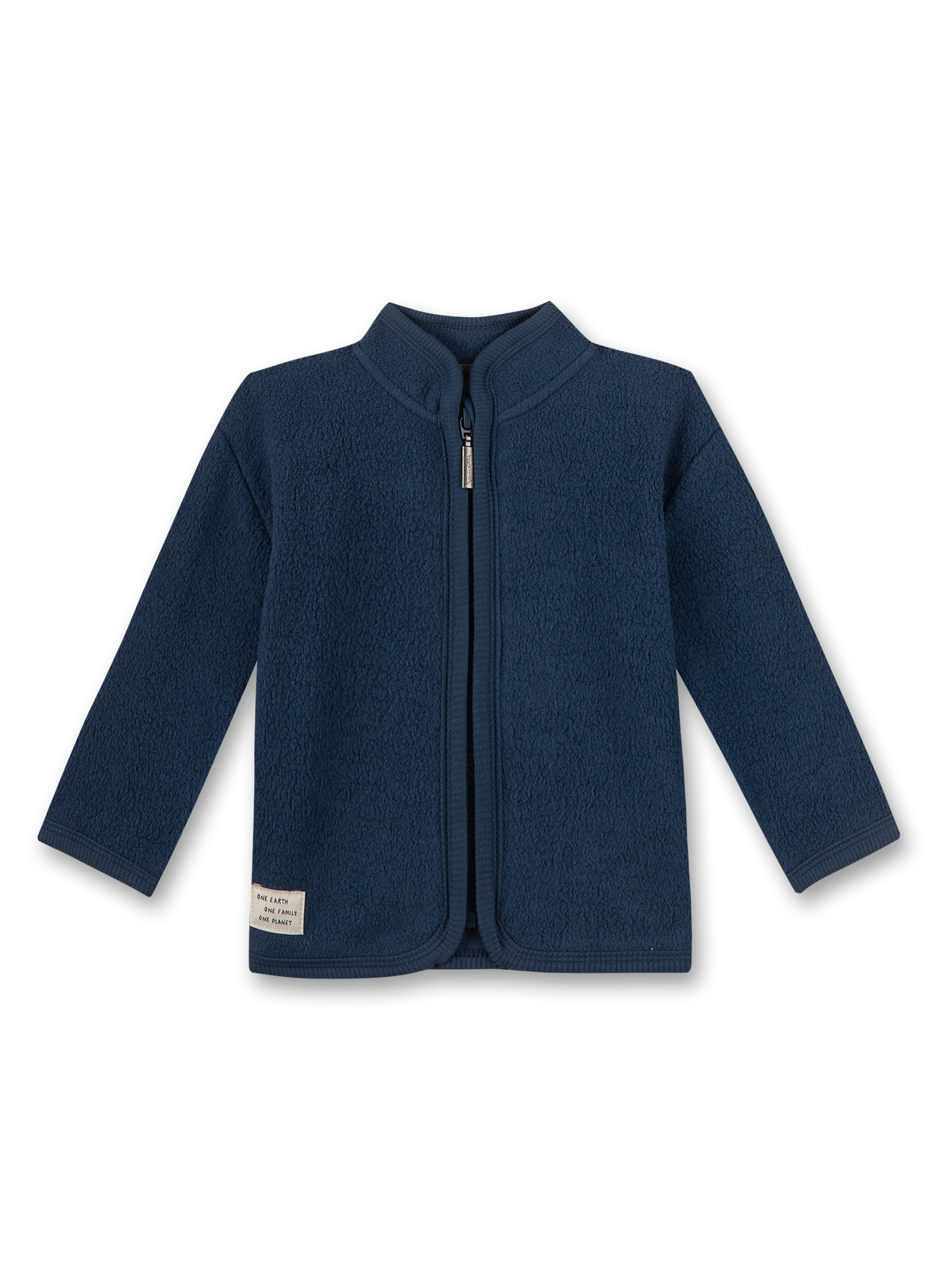 Jungen Plüsch-Jacke Blau