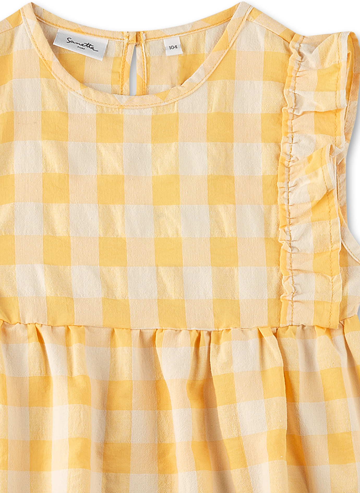 Mädchen-Kleid Gelb 