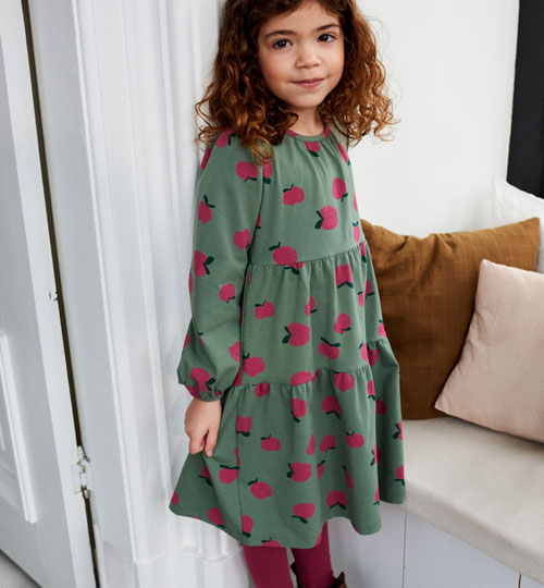 Mädchen-Leggings Rosa Sweat Fruits