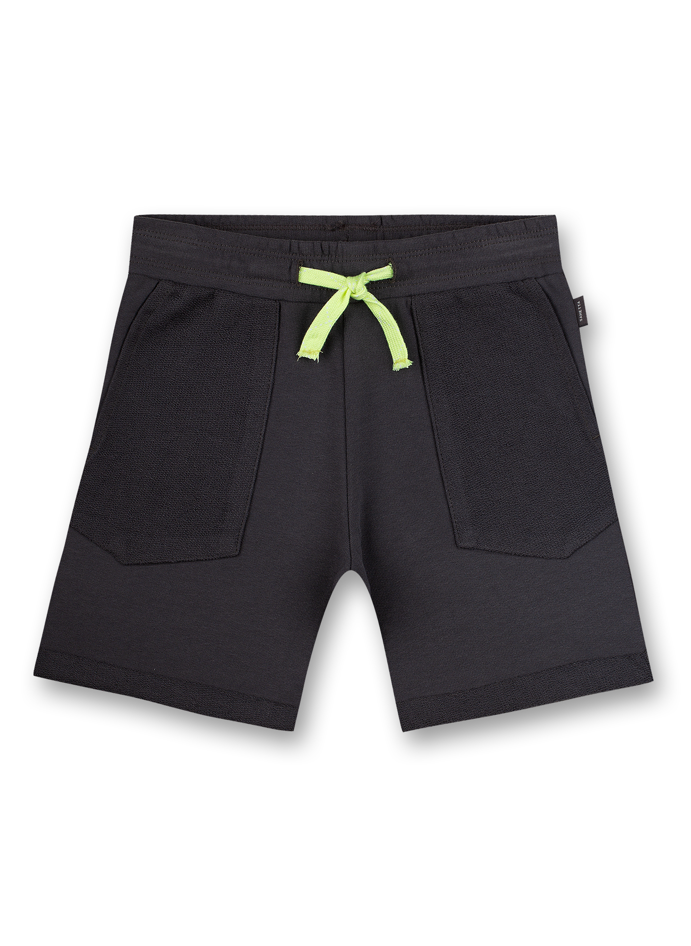 Jungen-Sweatshorts Dunkelgrau Skate
