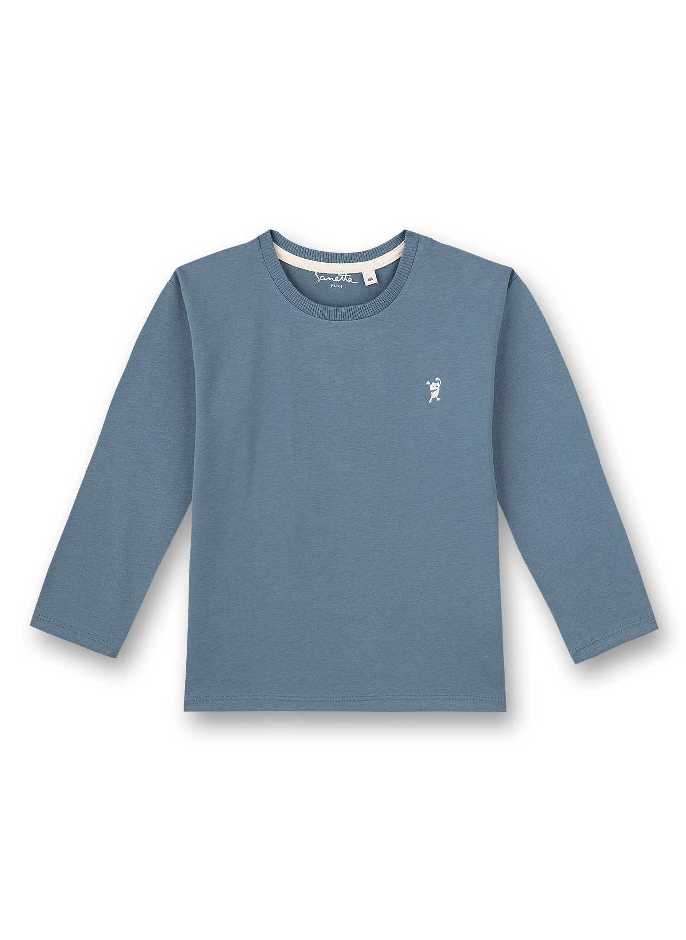 Jungen-Shirt langarm Blau