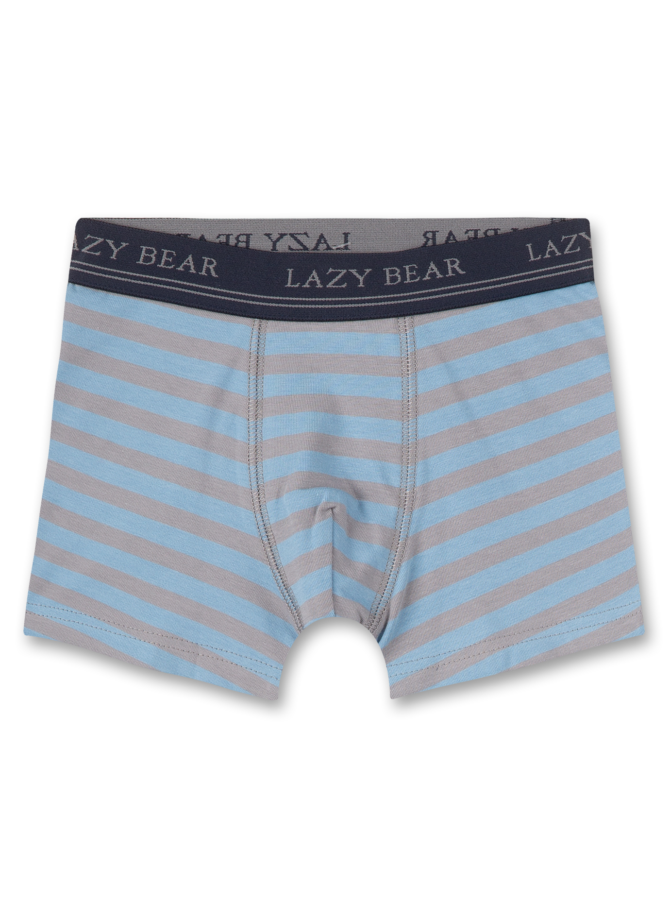 Jungen-Hipshorts Blau Ringel