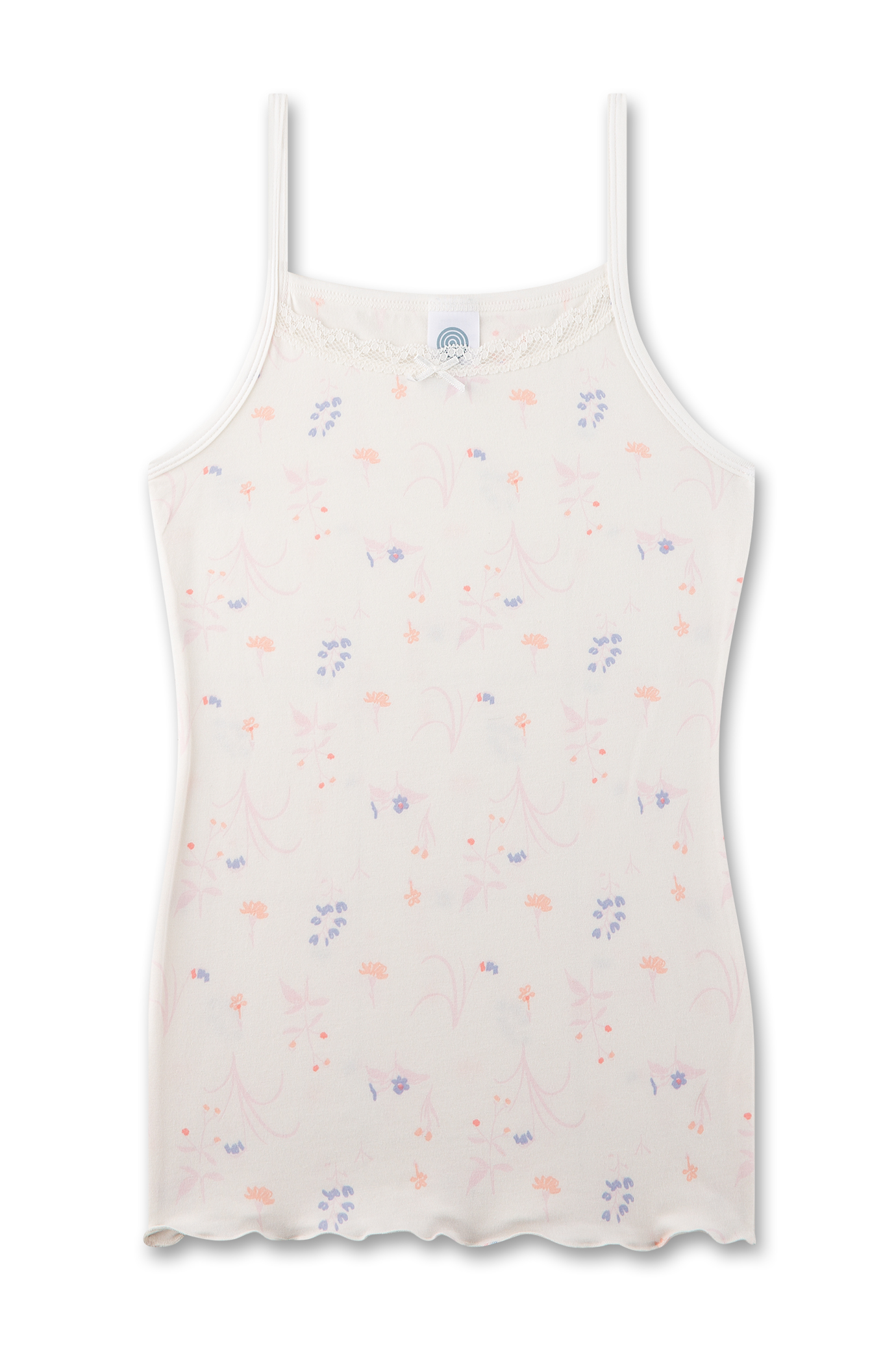 Mädchen-Unterhemd off-white