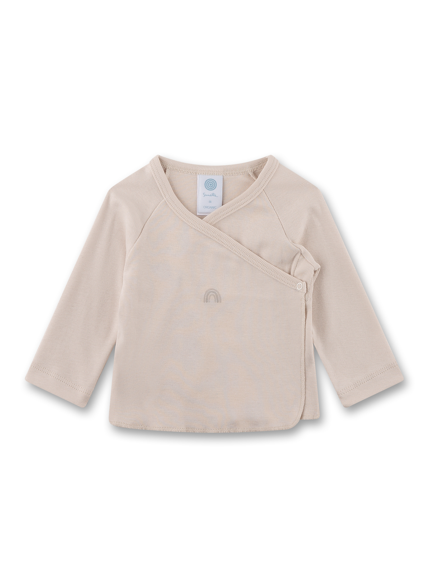Baby-Wickelshirt beige