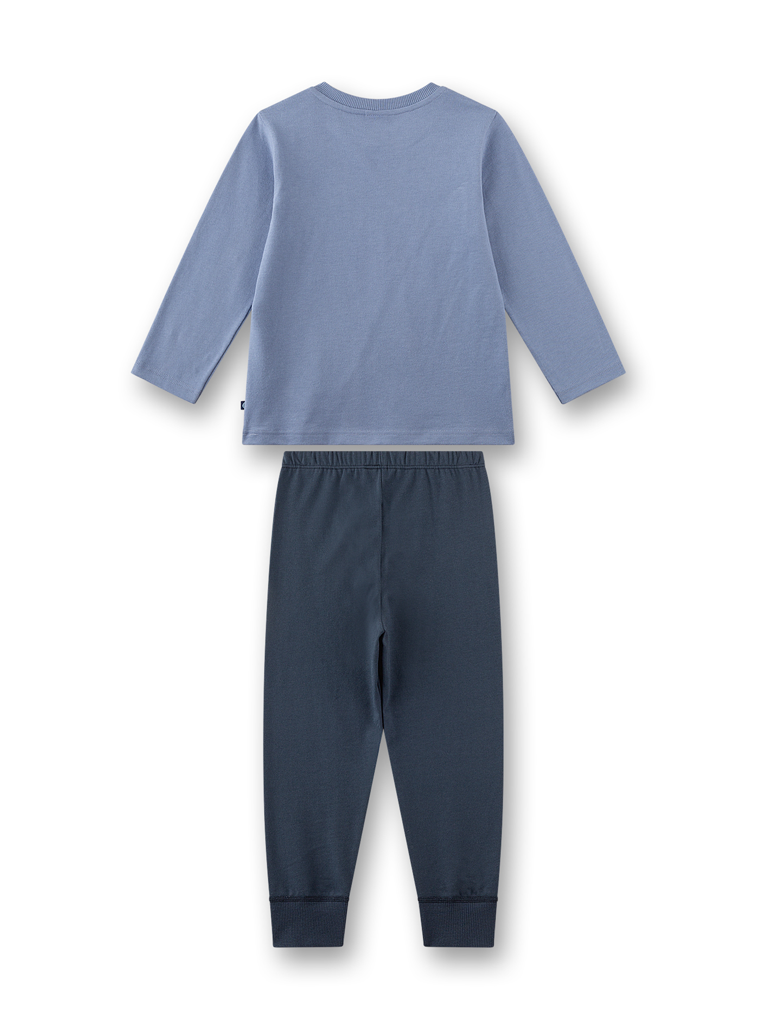 Langarmshirt, Oberteil, Hellblau, Hose, Sweatpants