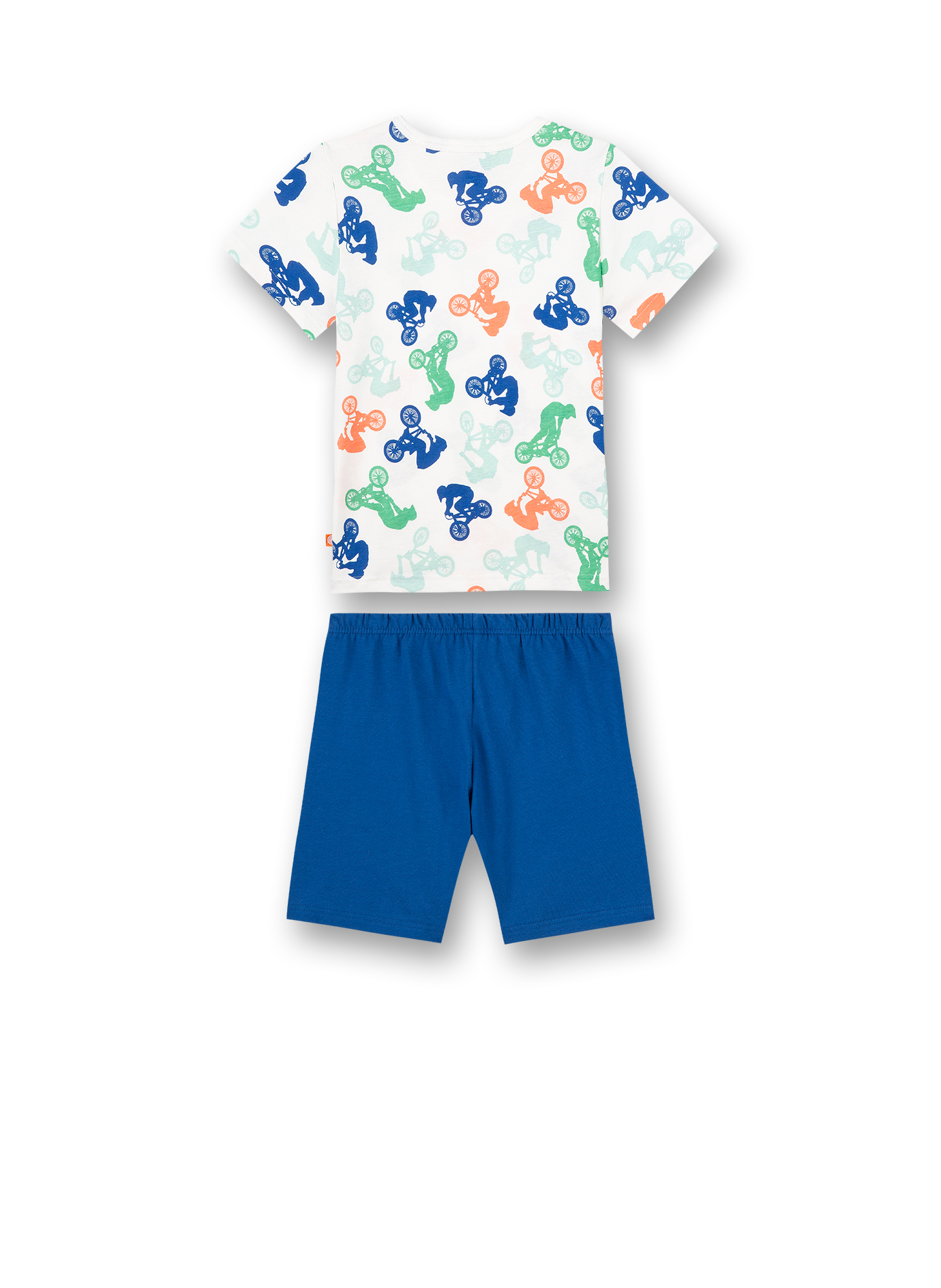 Jungen-Schlafanzug kurz Off-White