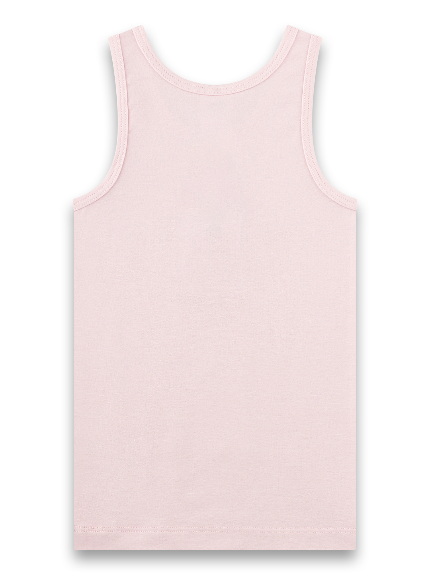 Tank top, Pink, Sleeveless, Plain, Children