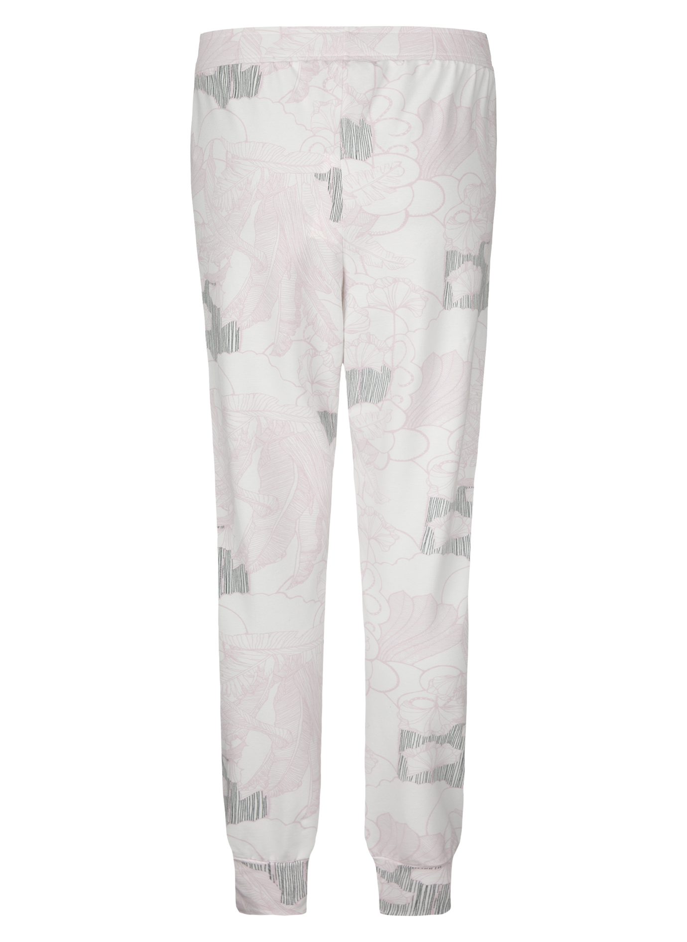 Damen-Schlafhose Off-White