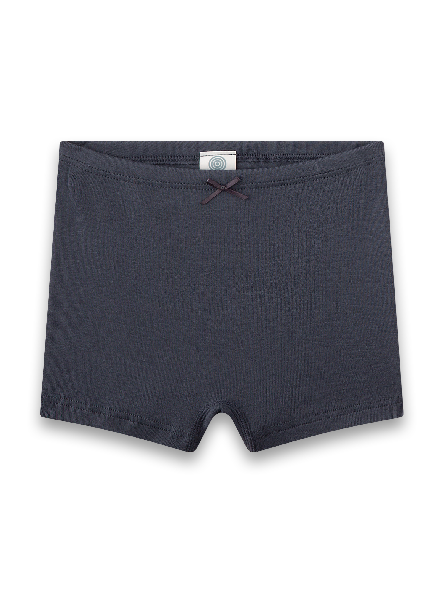 Unterhose, Shorts, Baby, Dunkelblau, Riemchenbauchband
