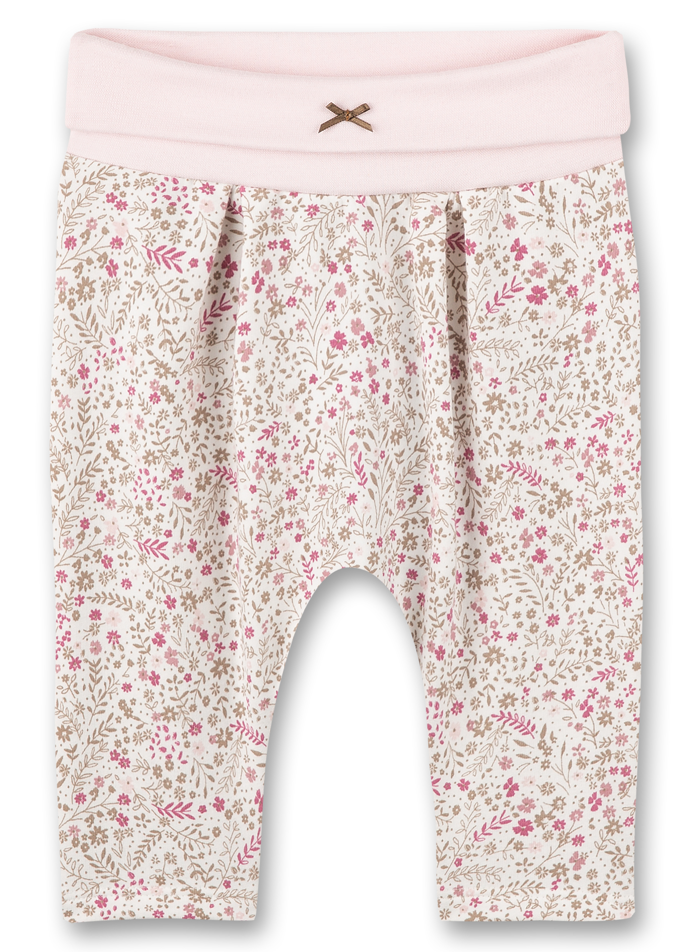 Mädchen-Hose Off-White Blumen-Allover Lovely Teddy