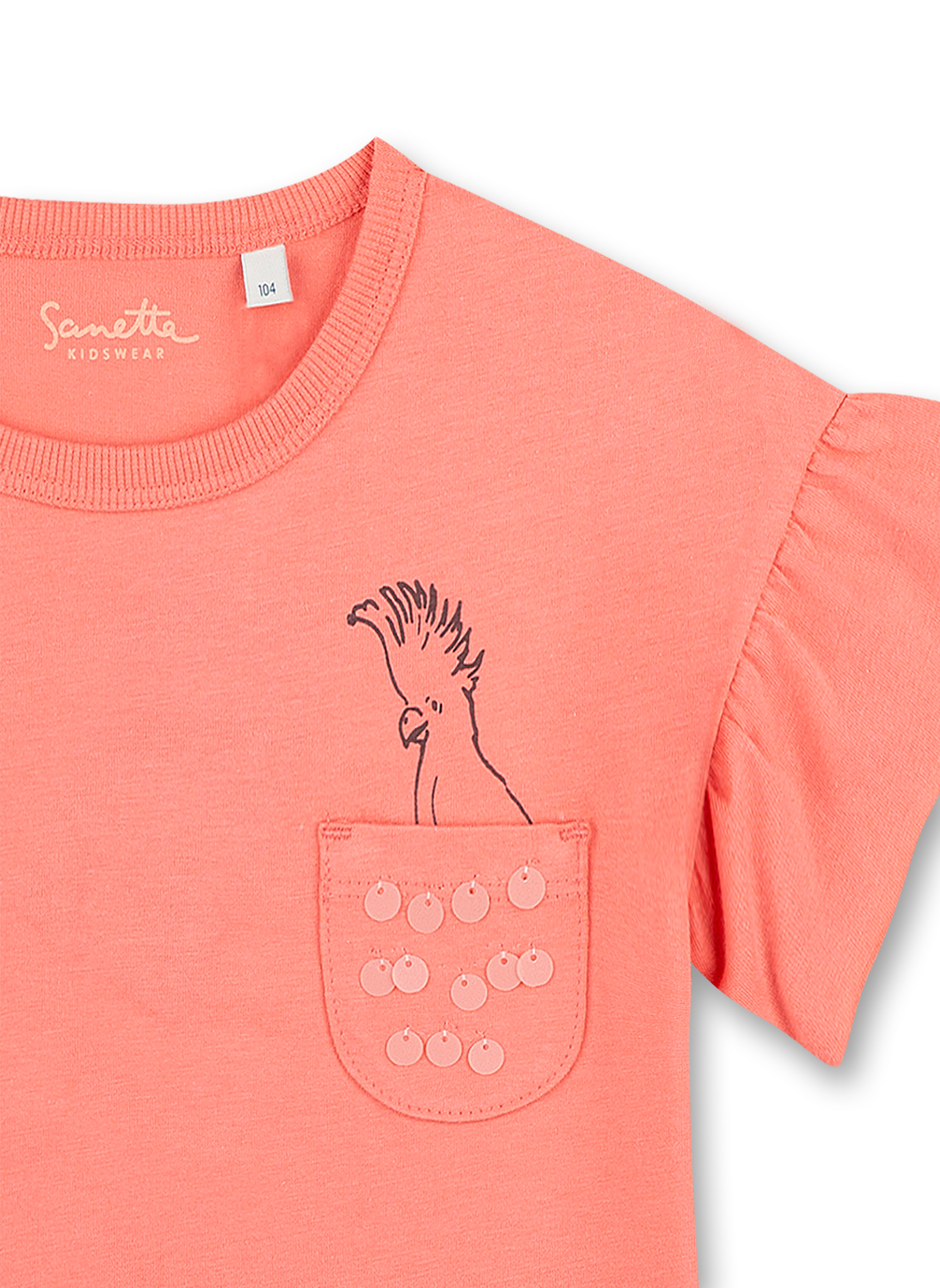 Mädchen T-Shirt Pink Tropical