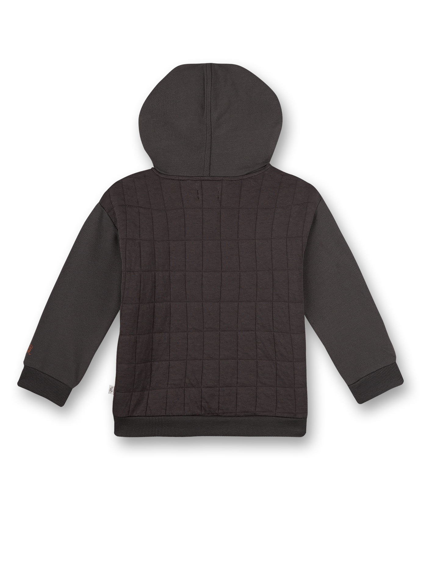Jungen-Sweatjacke Dunkelgrau