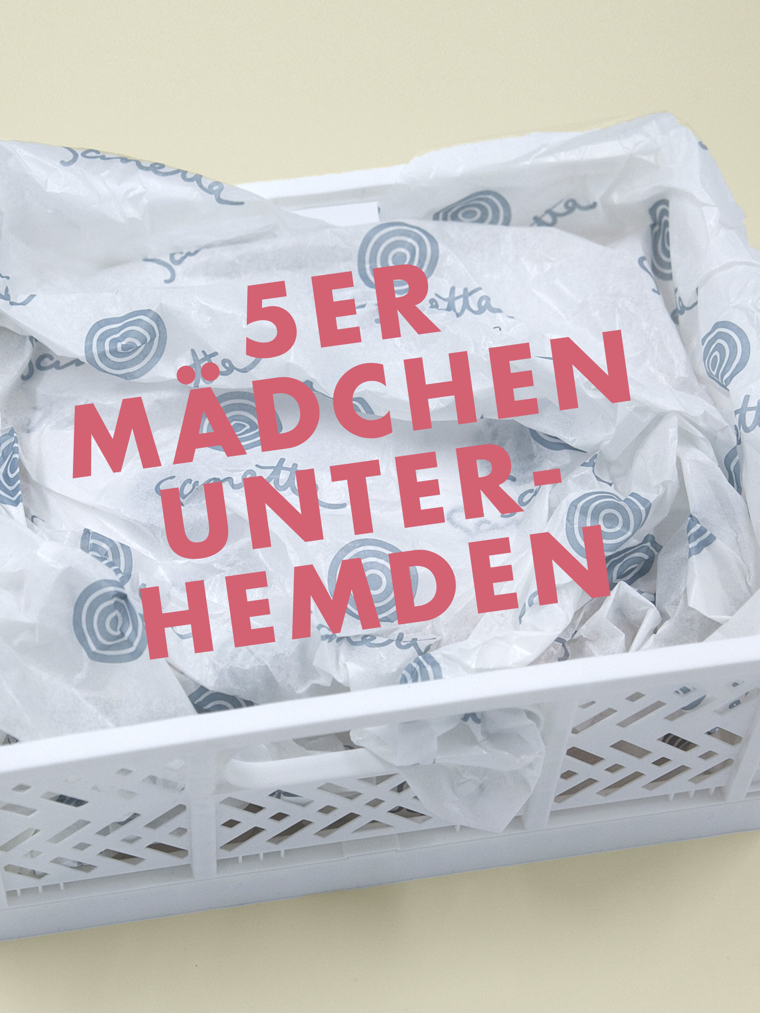 Überraschungspaket Mädchen-Unterhemden (5er-Pack)