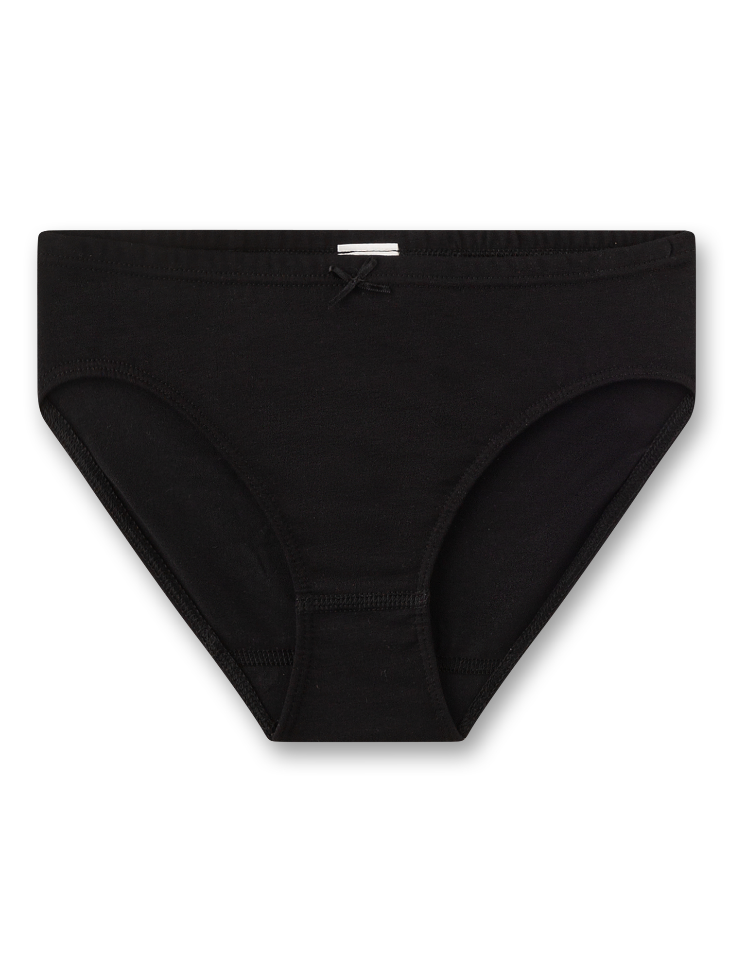 Unterhose, Schwarz, Hochgeschnitten, Weiche Baumwolle, Kleidung