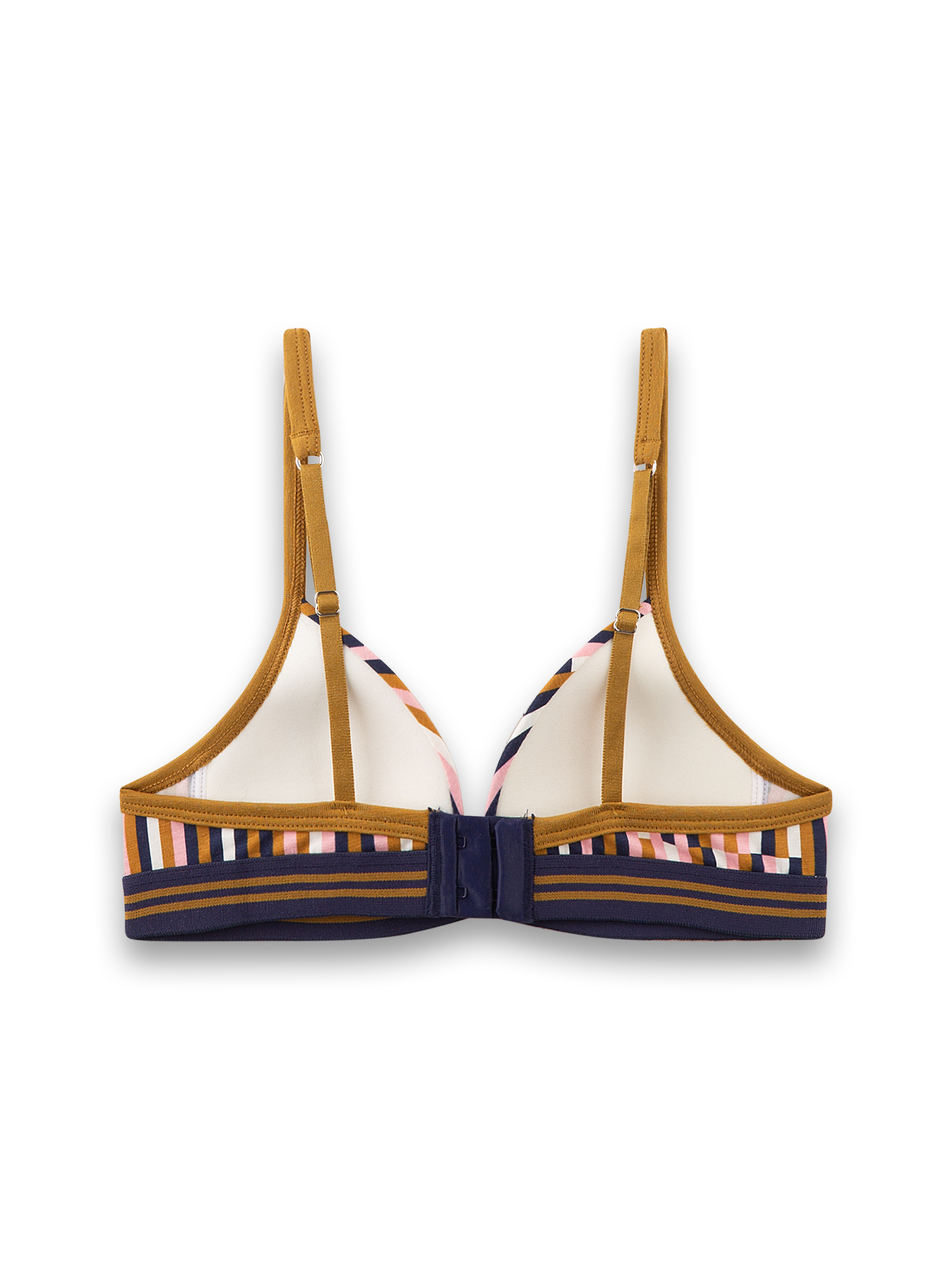 BH, Brassière, Streifen, Multicolor, Brustband