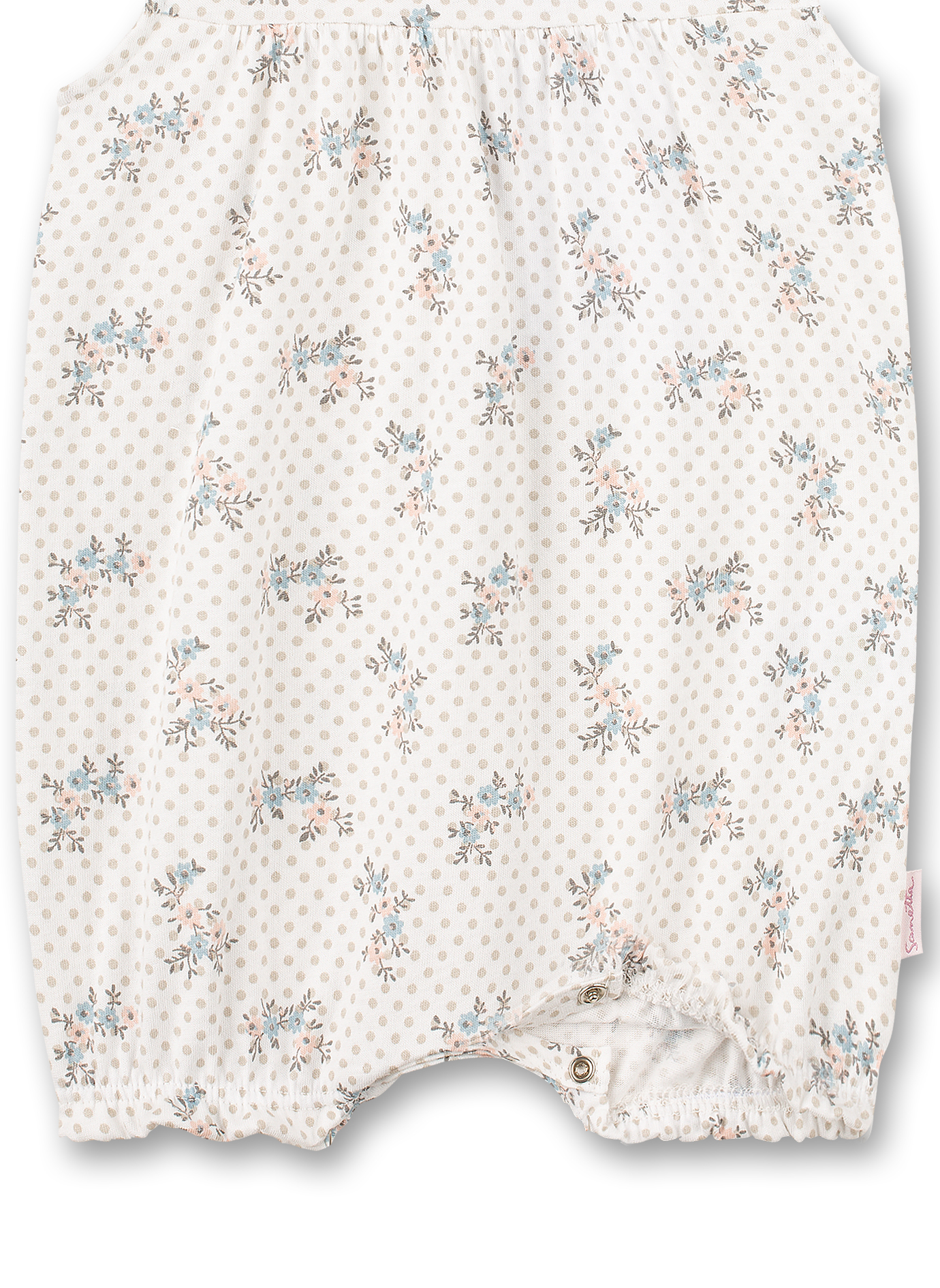 Mädchen-Overall Off-White Dots Allover Fluffy Duckling