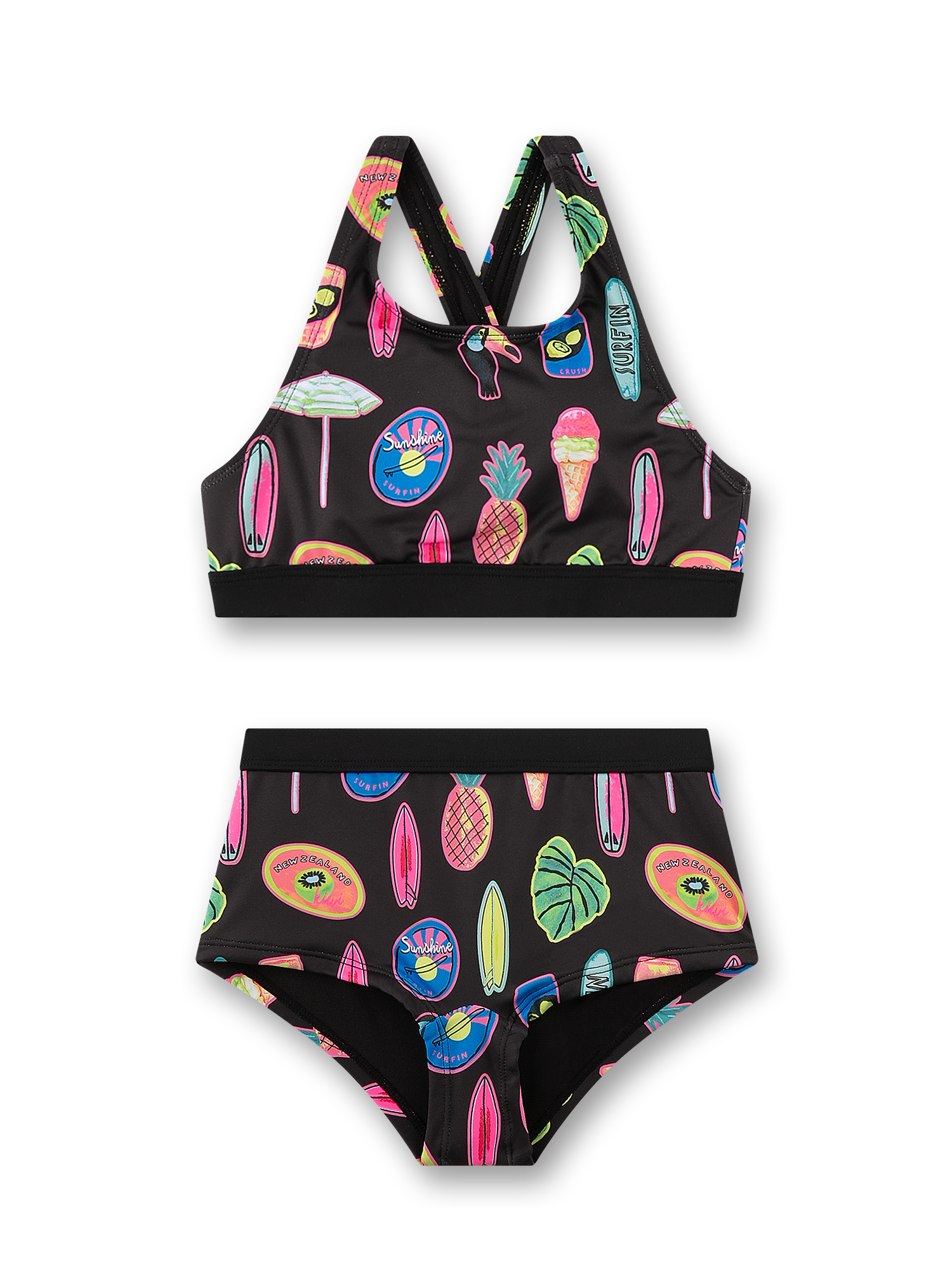 Bekleidung, Bademode, Bikini, Handtasche, Unterwäsche