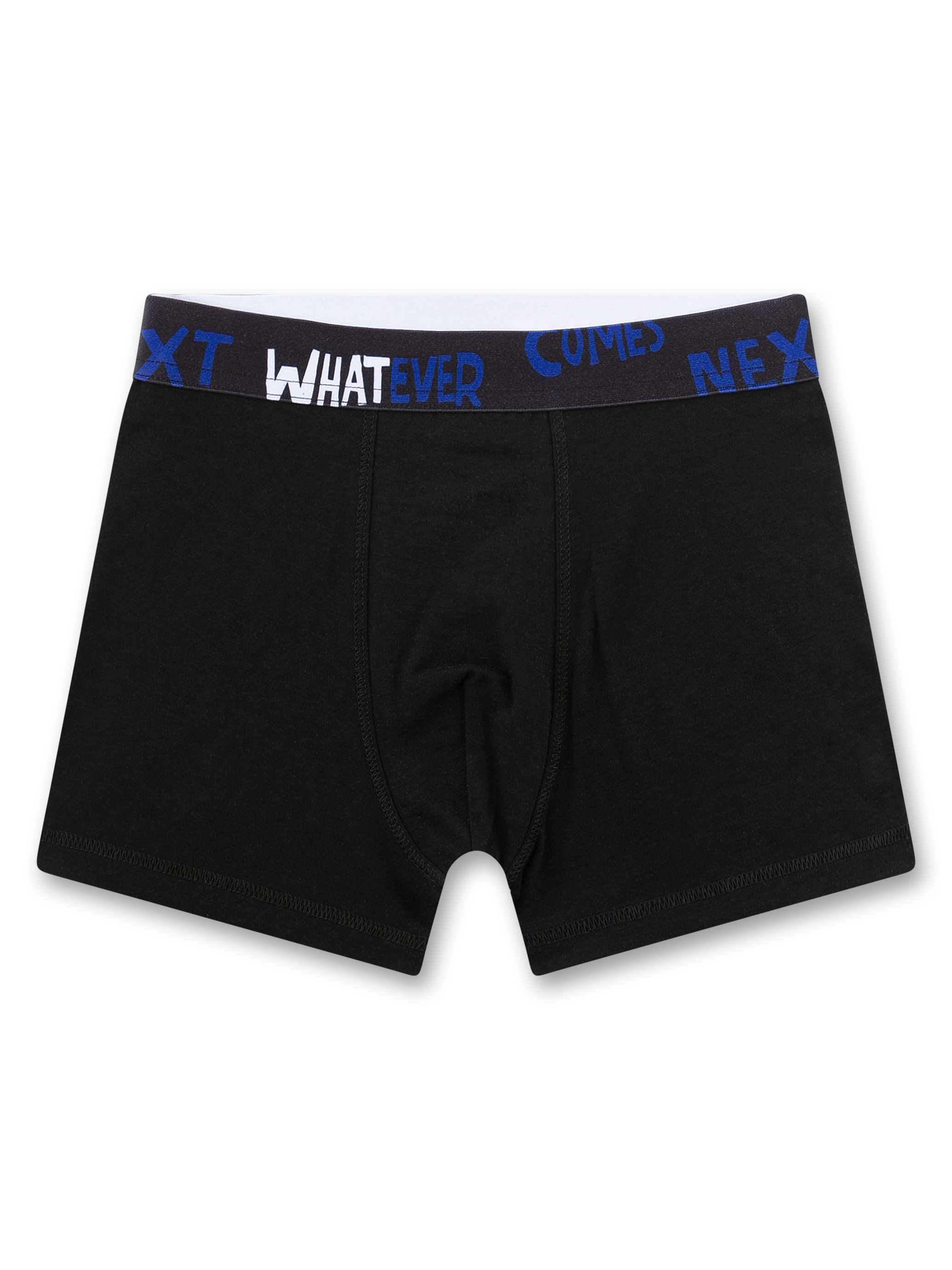 Jungen-Hipshorts (Doppelpack) schwarz