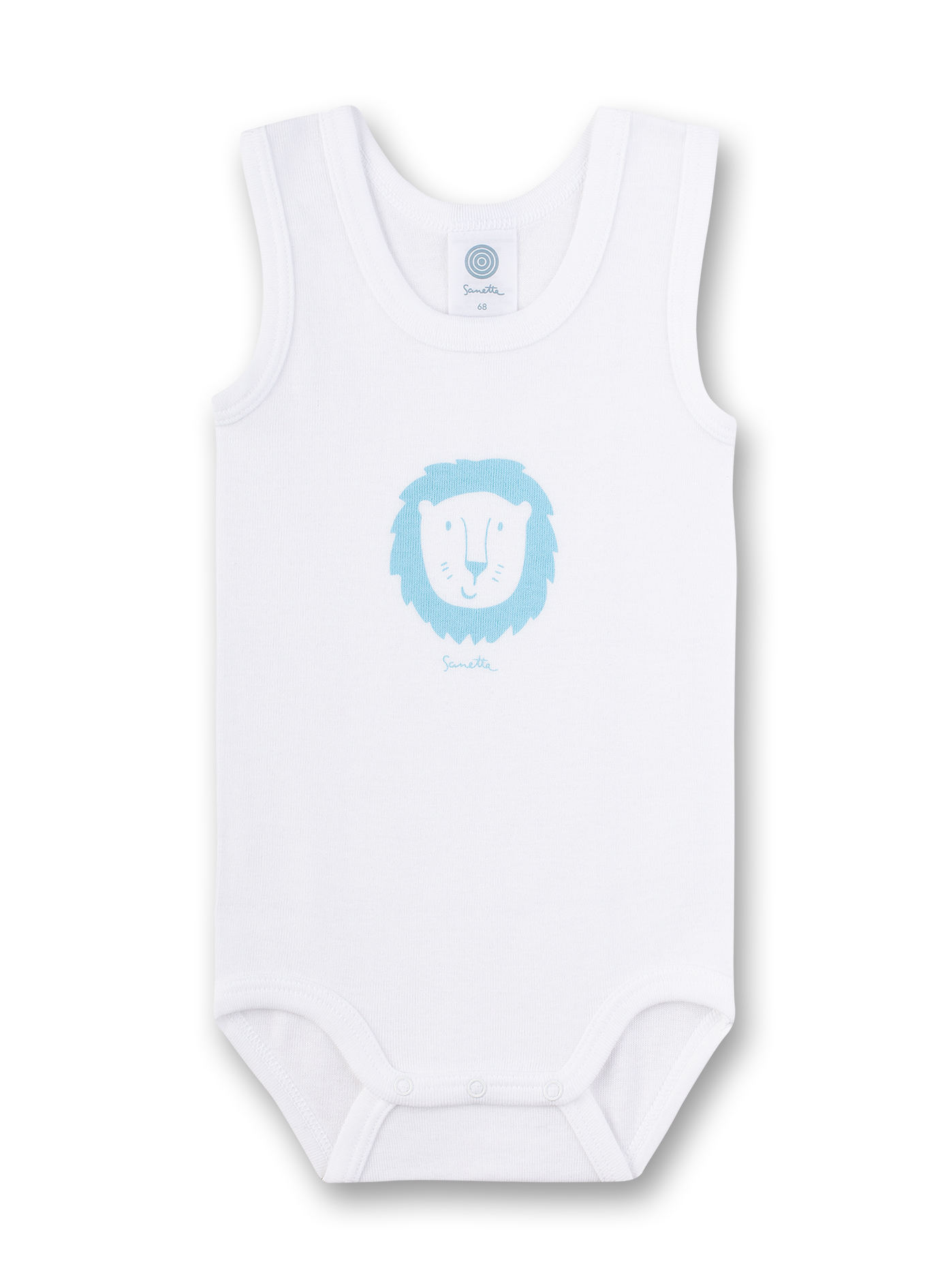 Body ohne Arm (Doppelpack) Hellblau und Weiß Lion