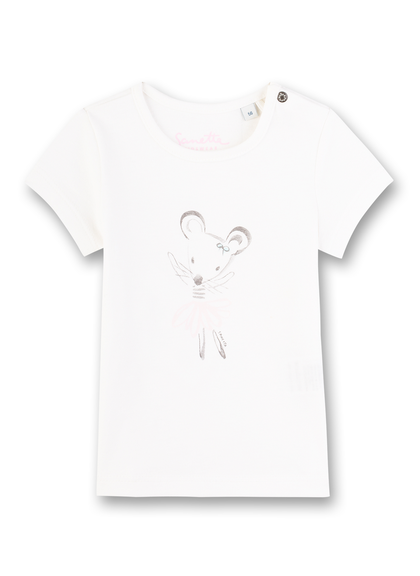 Mädchen T-Shirt Off-White Prima Ballerina